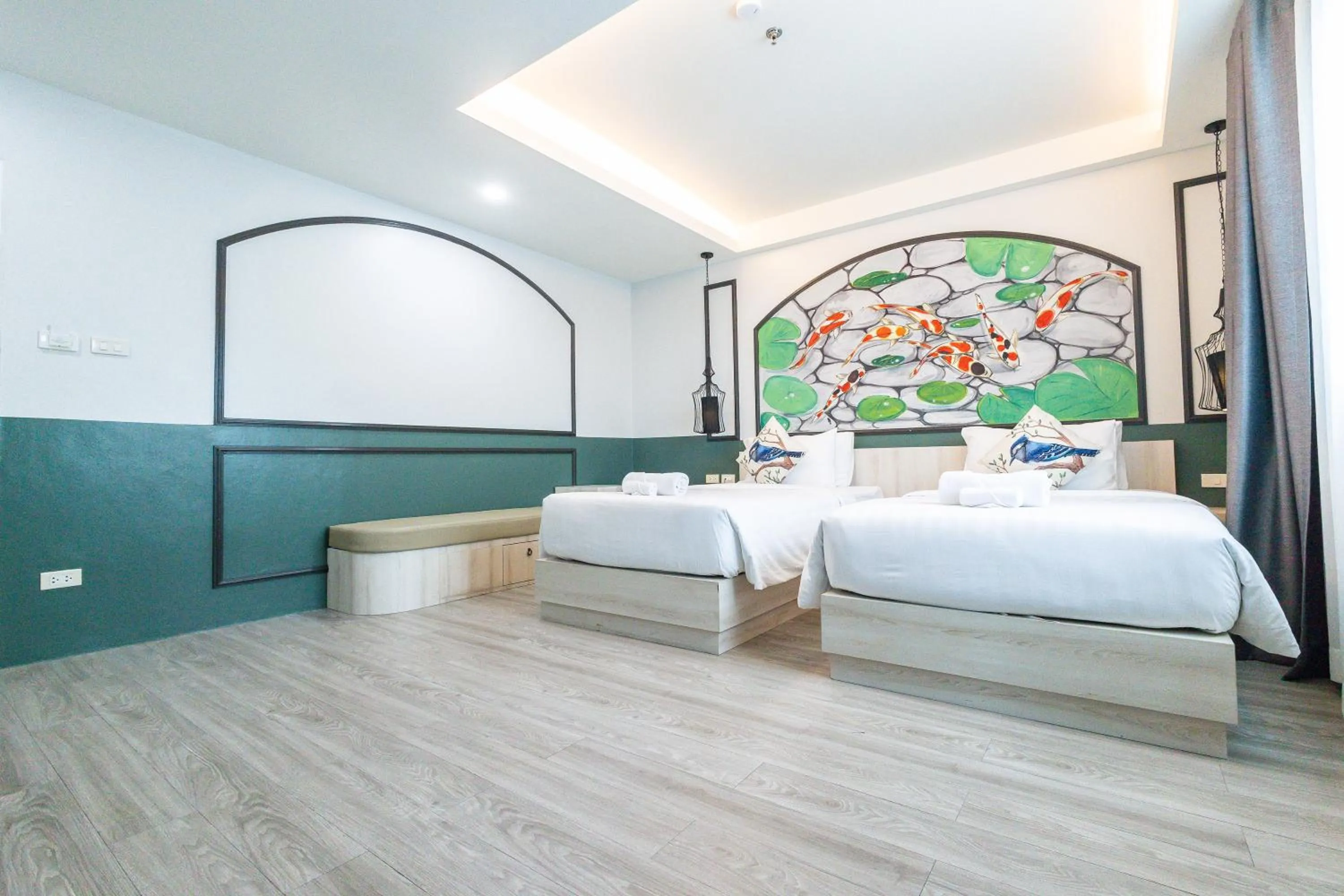 Bed in Peranakan House