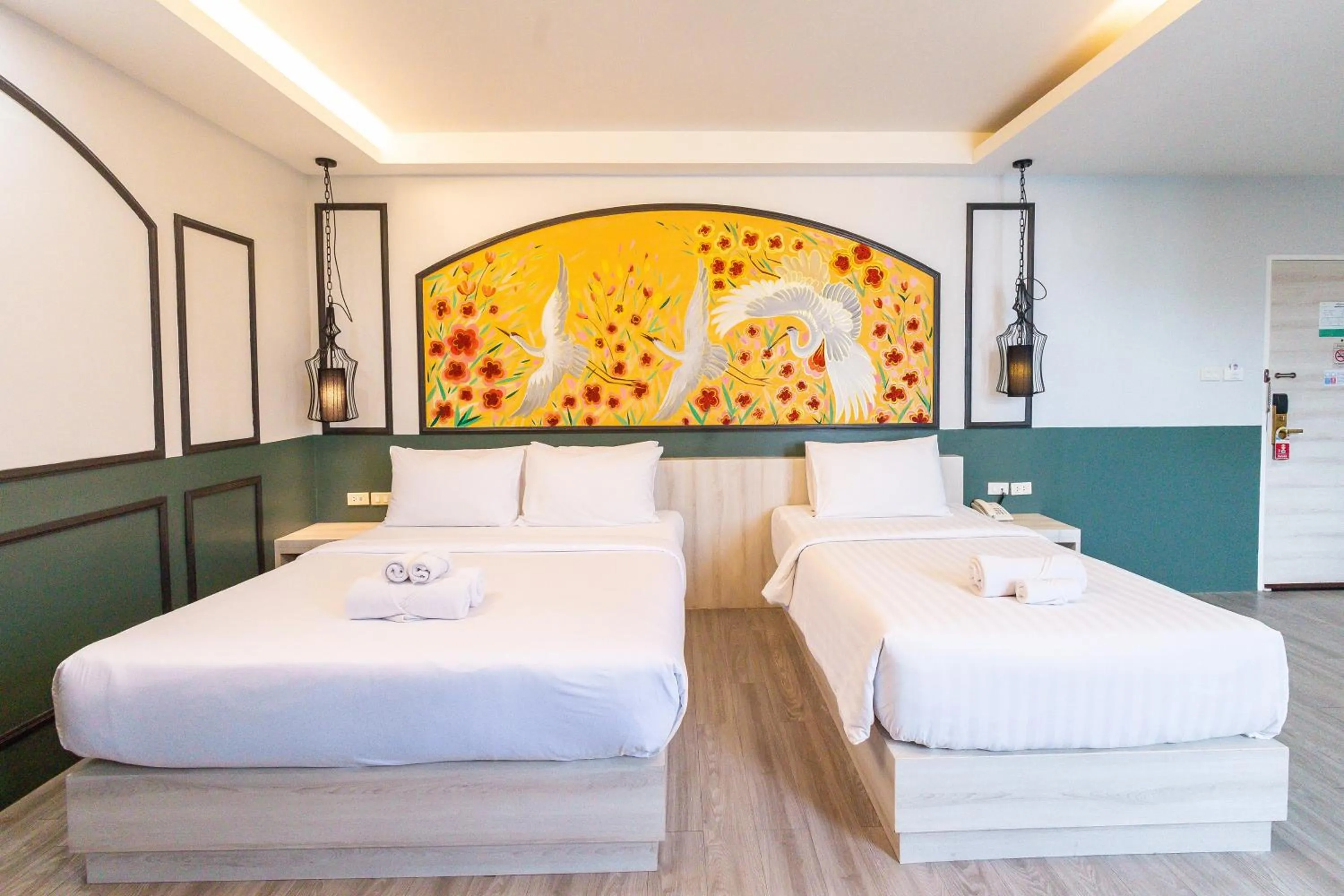 Bed in Peranakan House