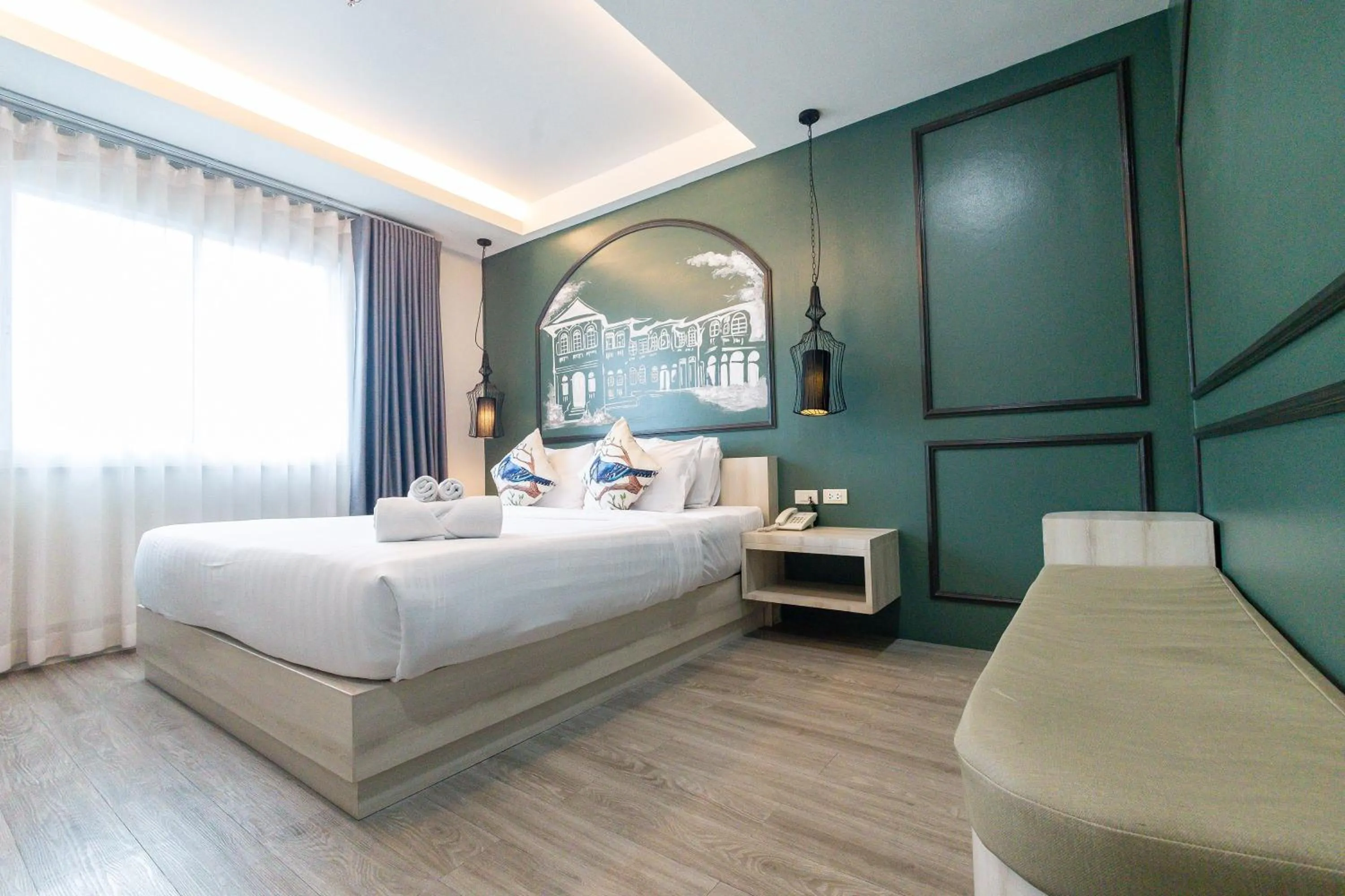 Bed in Peranakan House