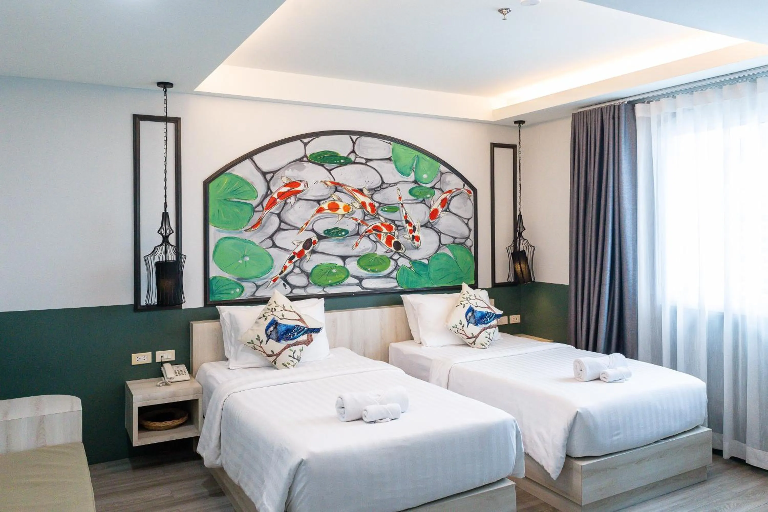 Bed in Peranakan House