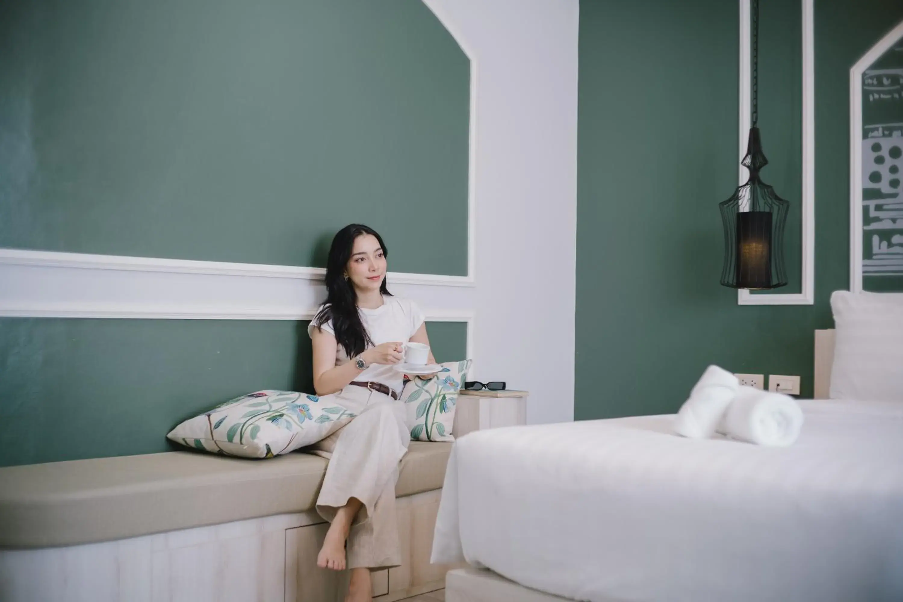 Large Double or Twin Room in Peranakan House Large Double or Twin Room in Peranakan House