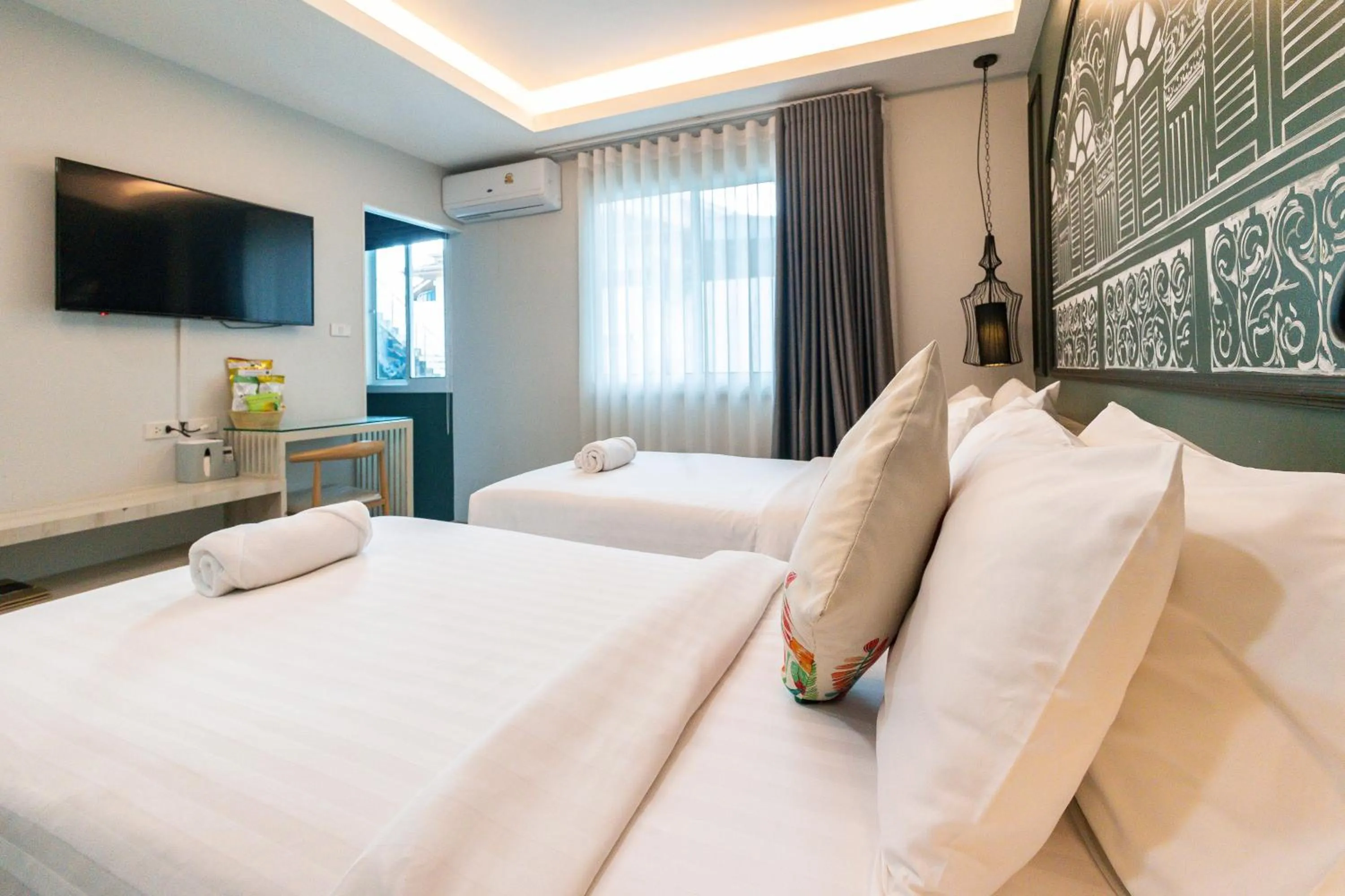 Bed in Peranakan House