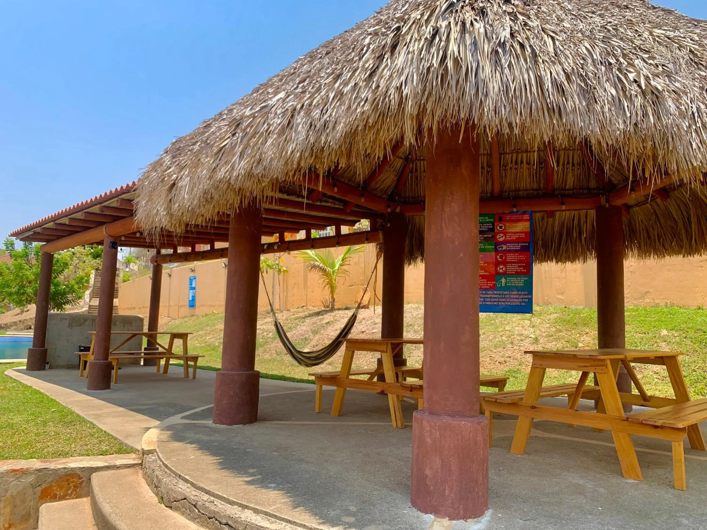 Patio in sweet home ixtapa comfort