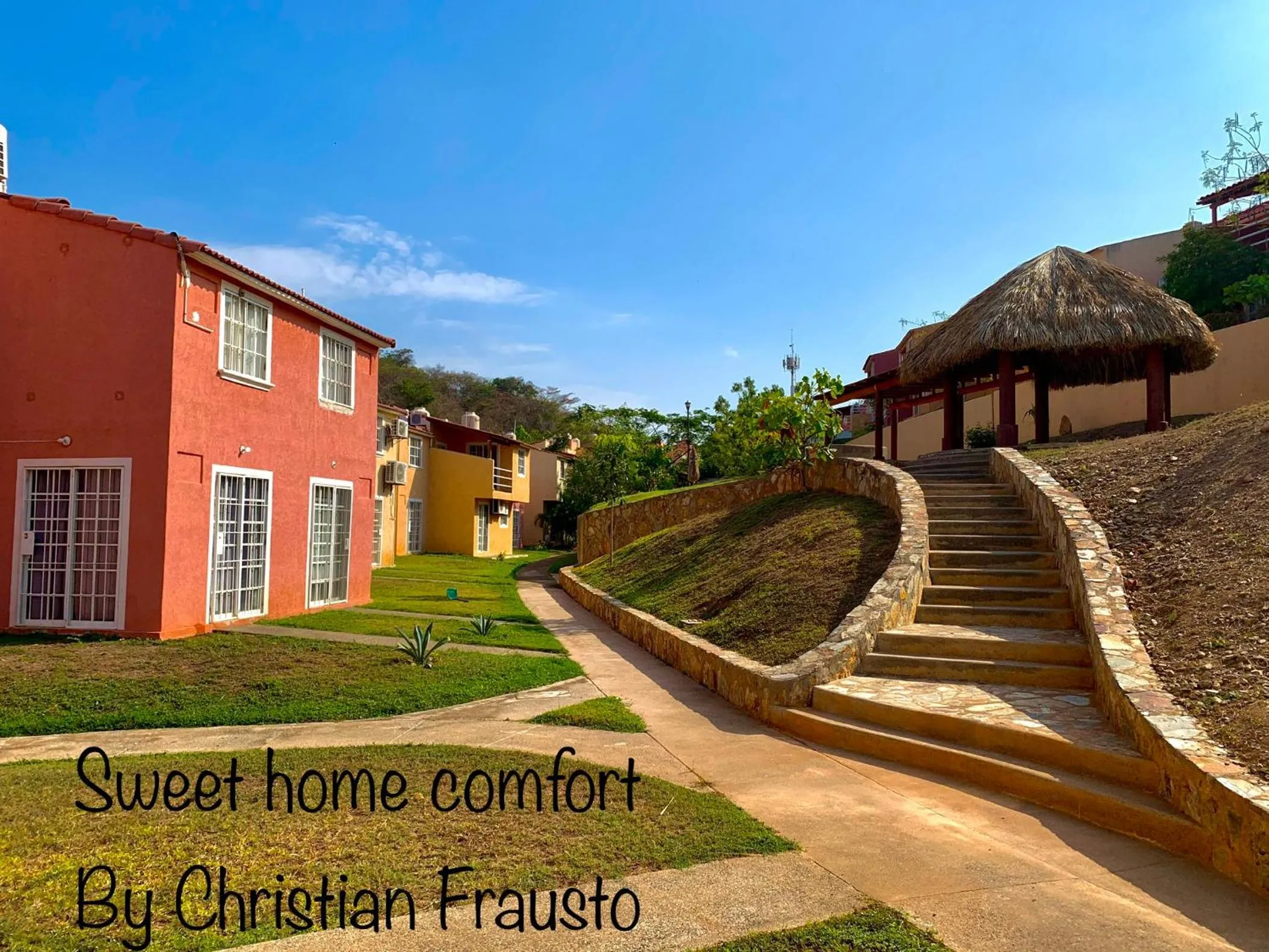 Patio in sweet home ixtapa comfort