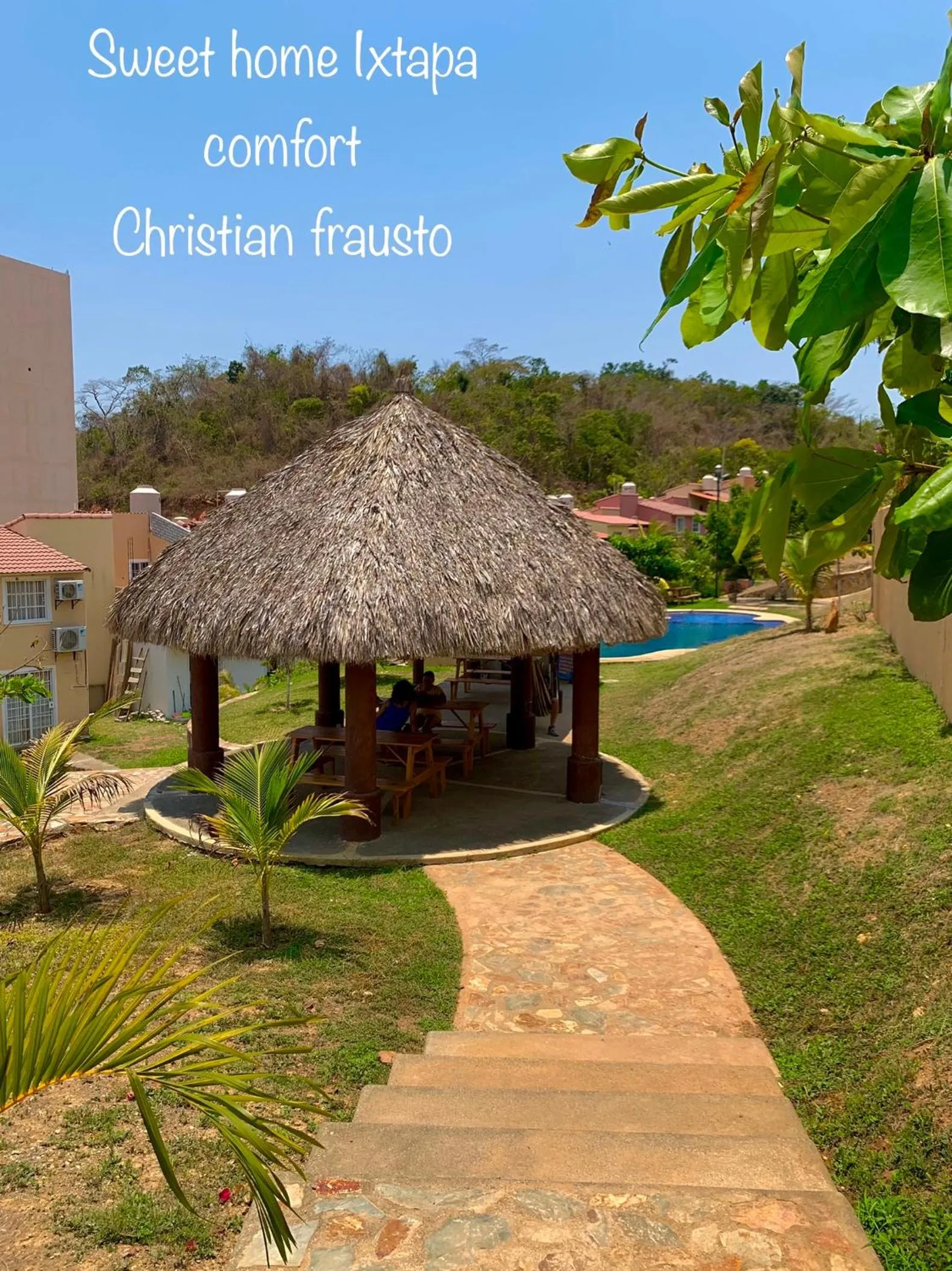 Garden in sweet home ixtapa comfort