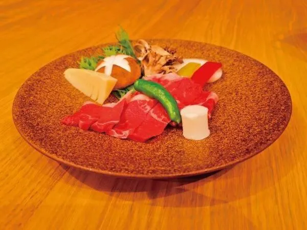 Food close-up in Sakahijiri Nikko