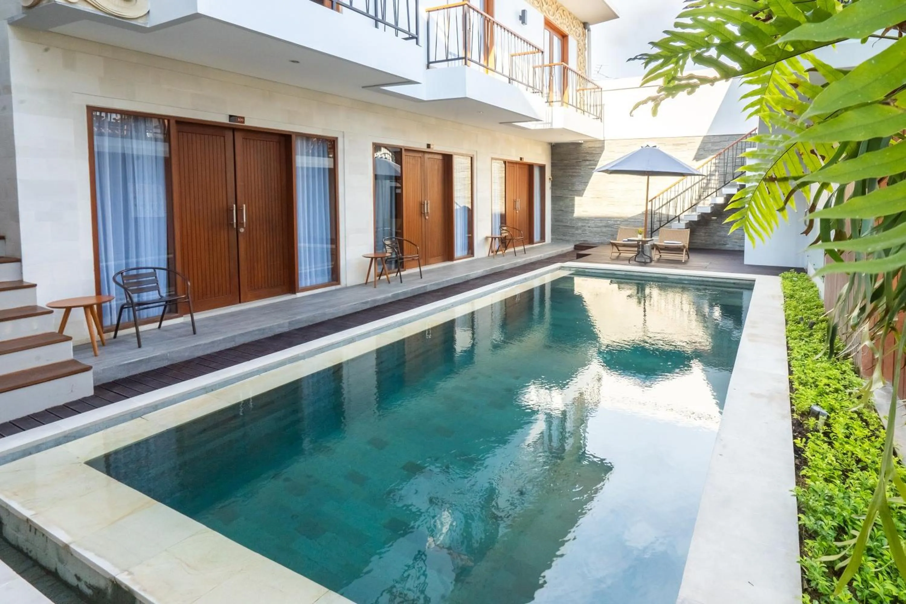 Swimming pool in Mahesa Suites Seminyak