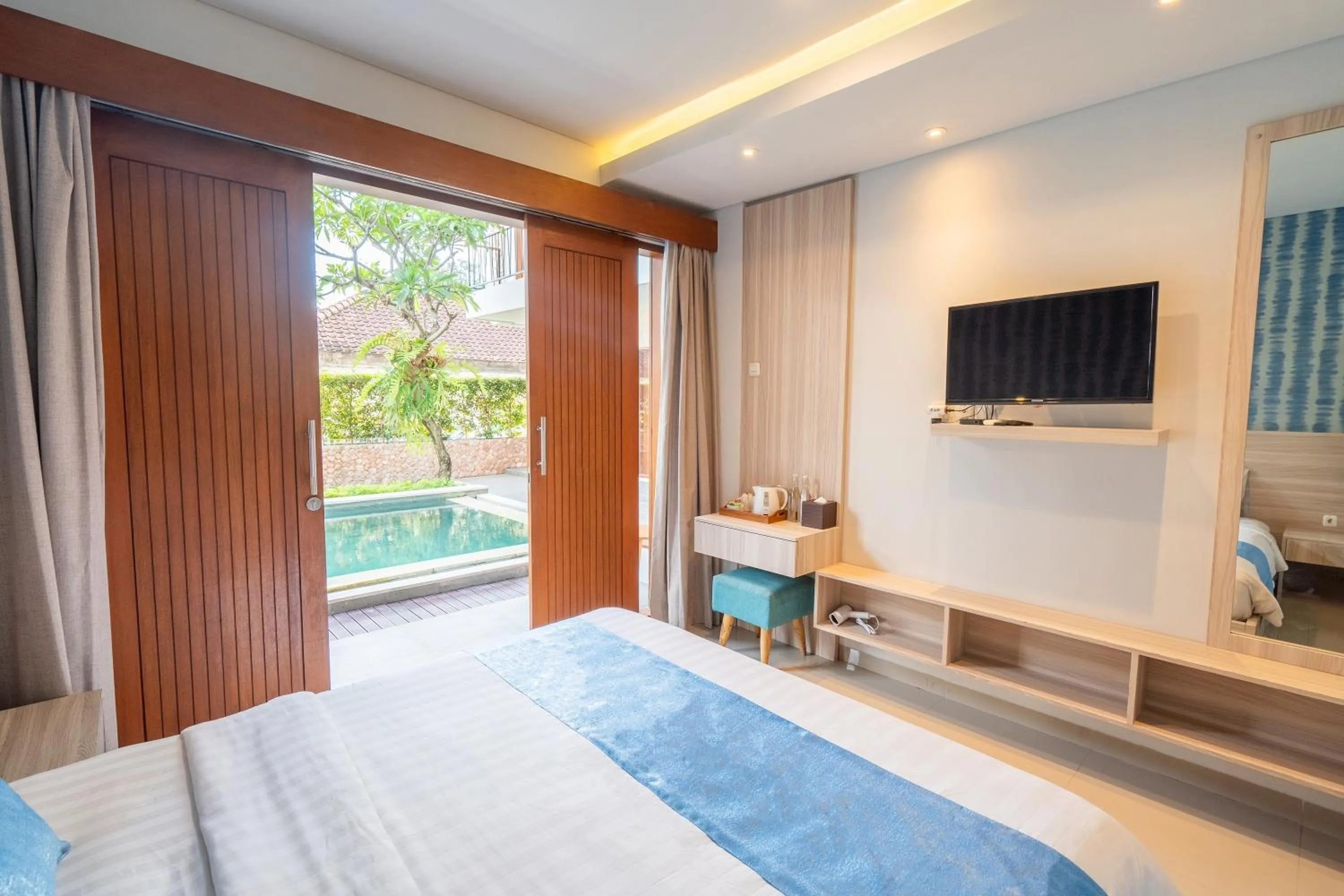 Bedroom in Mahesa Suites Seminyak