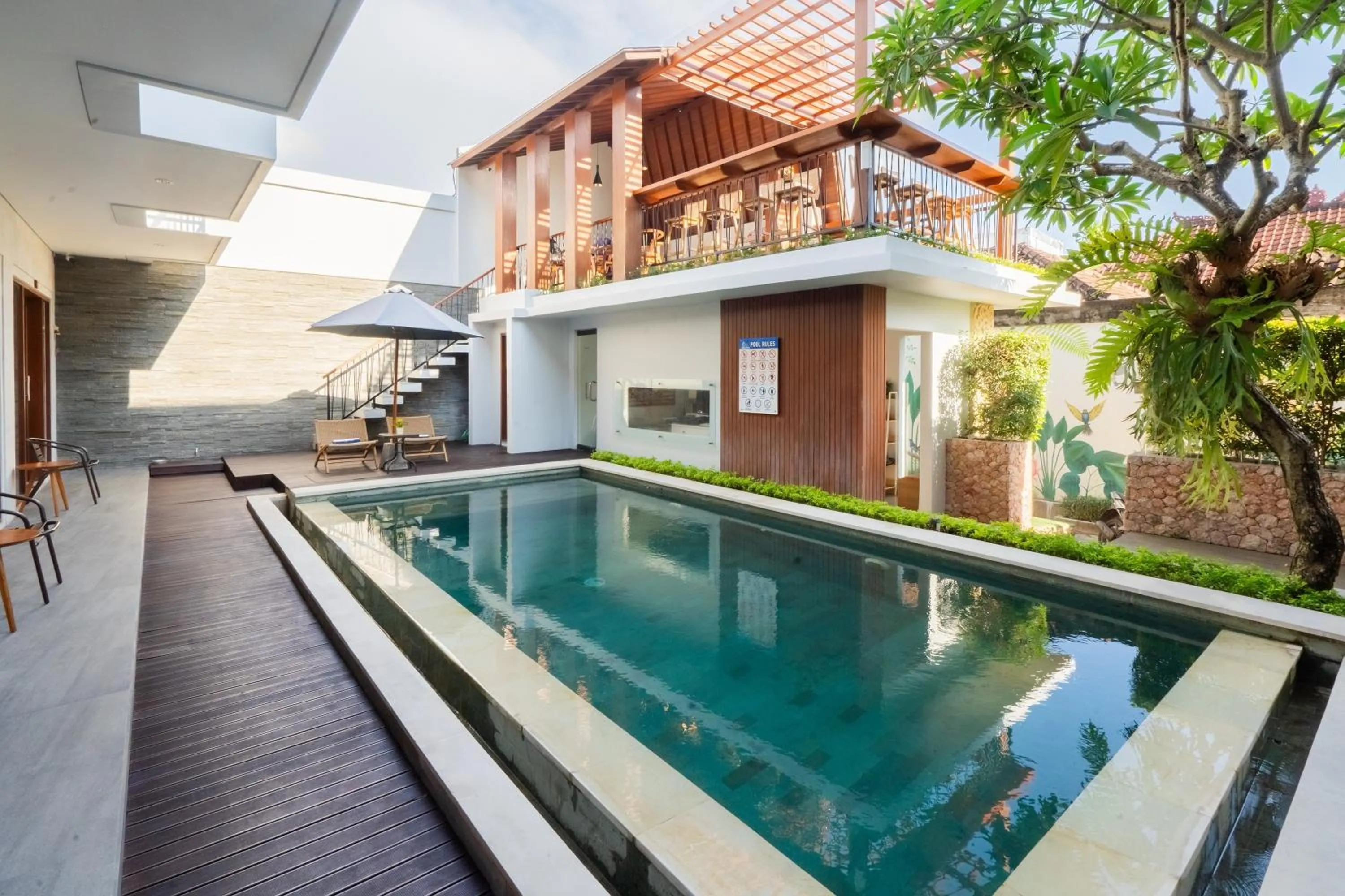 Property building in Mahesa Suites Seminyak
