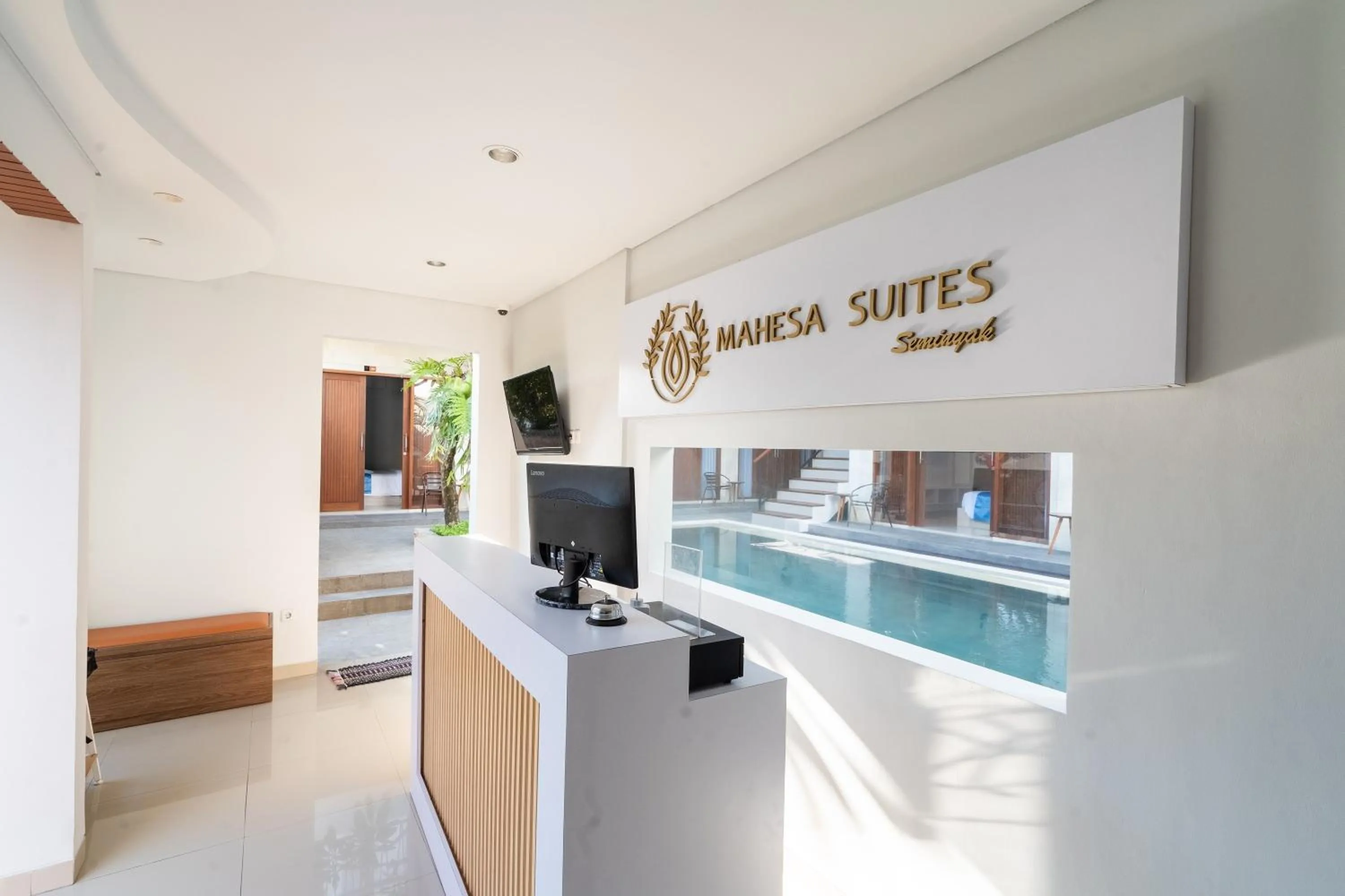 Lobby or reception in Mahesa Suites Seminyak
