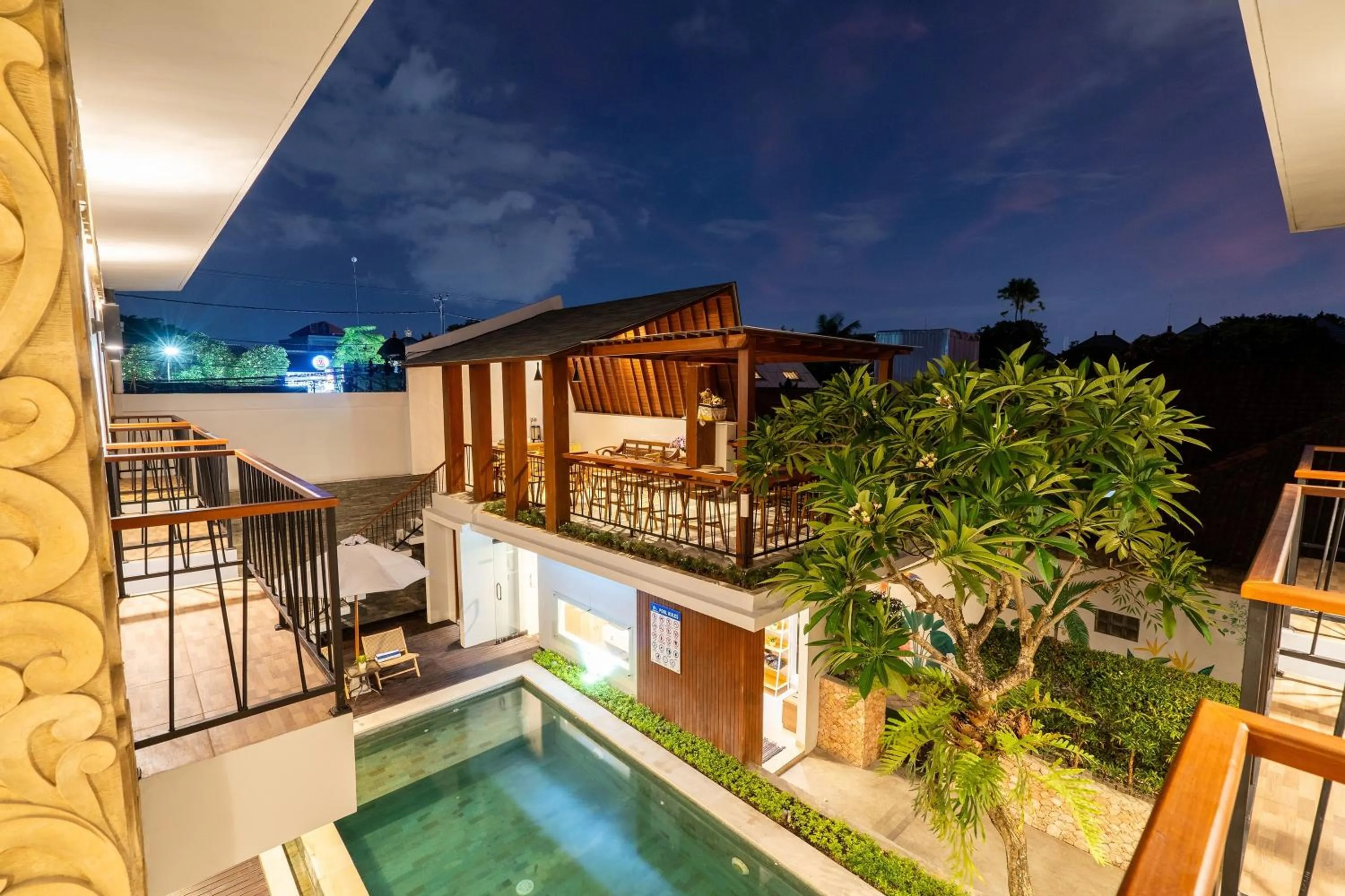 Property building in Mahesa Suites Seminyak