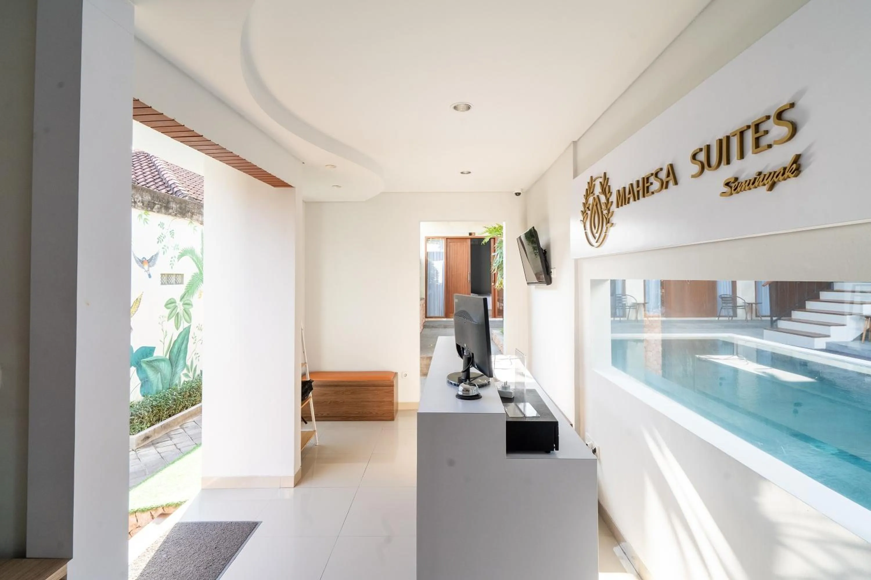 Lobby or reception in Mahesa Suites Seminyak