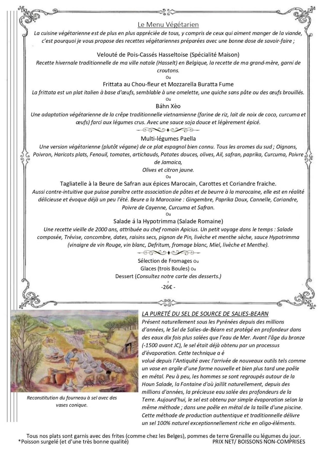 Dining area in Auberge Des Deux Rivières