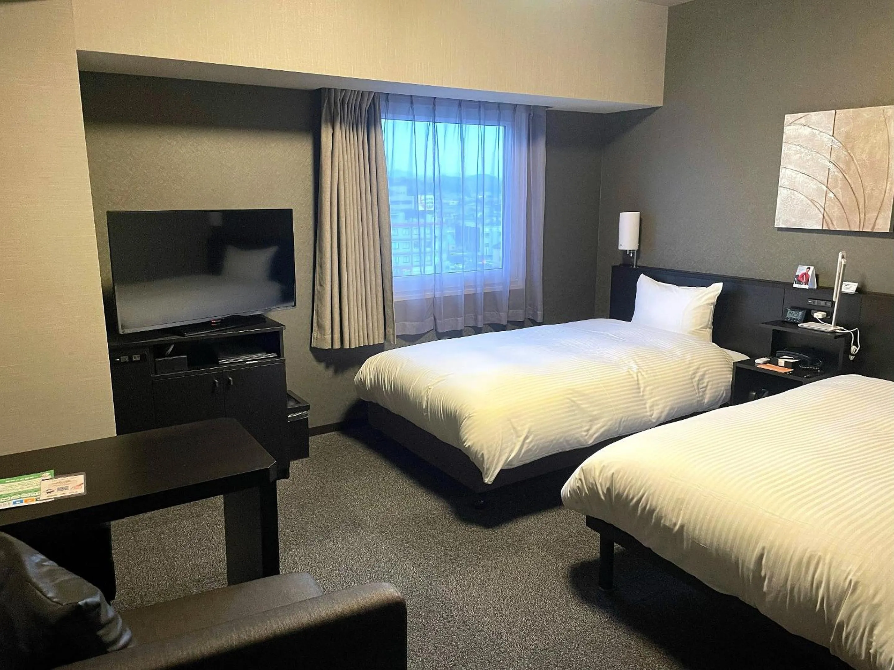 Photo of the whole room, Bed in Hotel Route-Inn Sakurai Ekimae