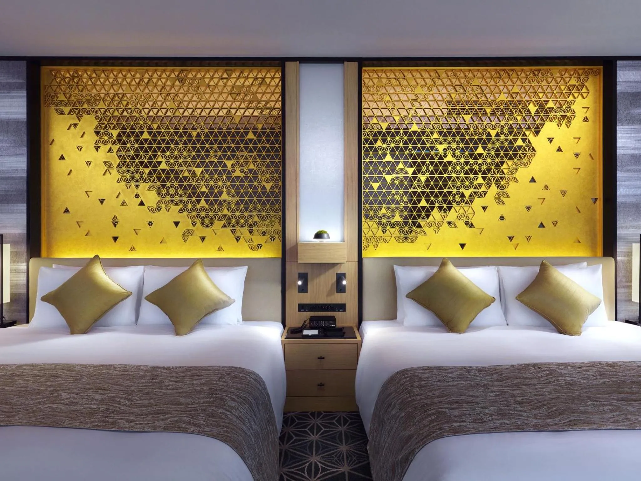 Bed in Villa Fontaine Premier Haneda Airport