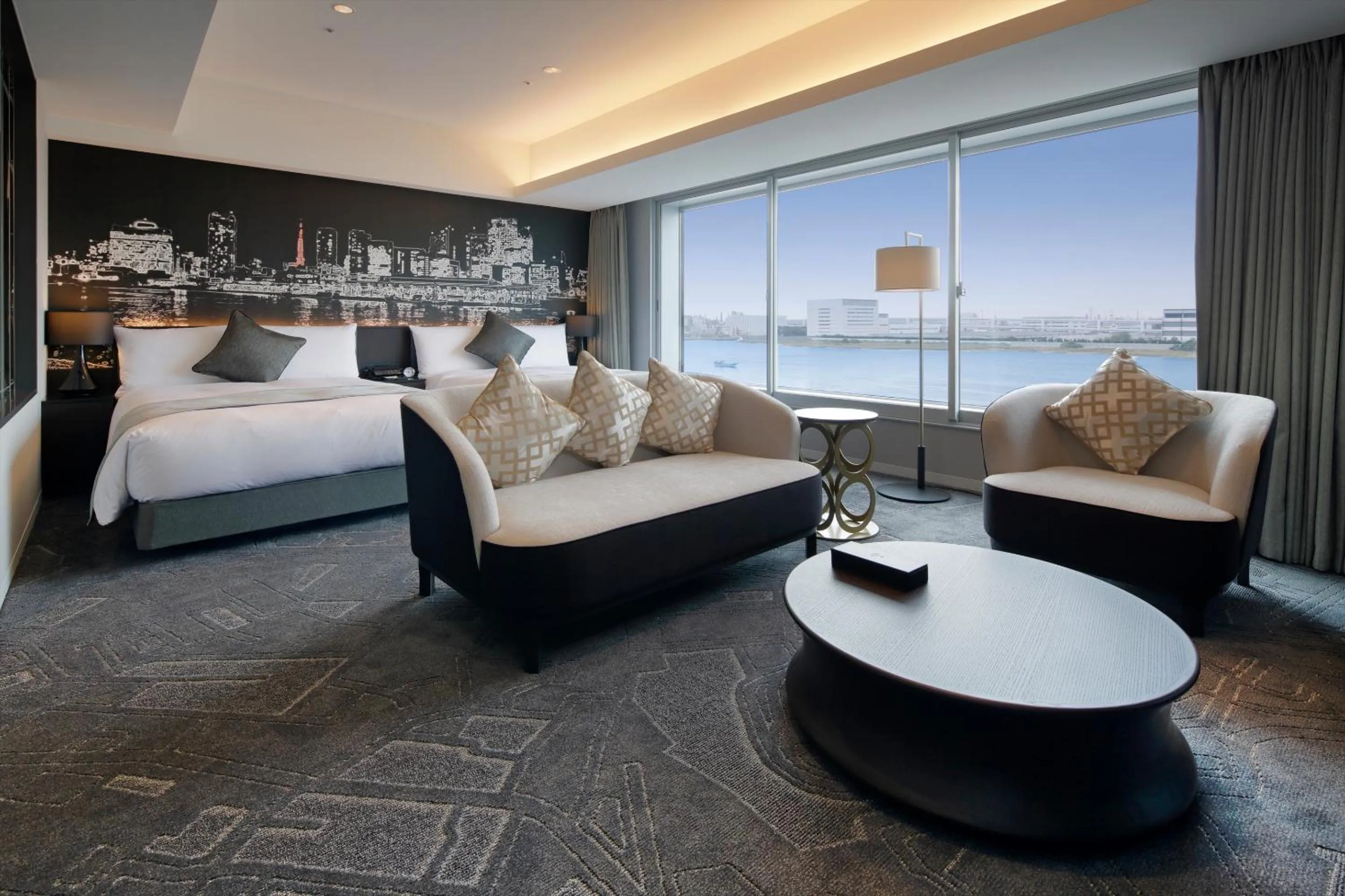 Bed in Villa Fontaine Premier Haneda Airport