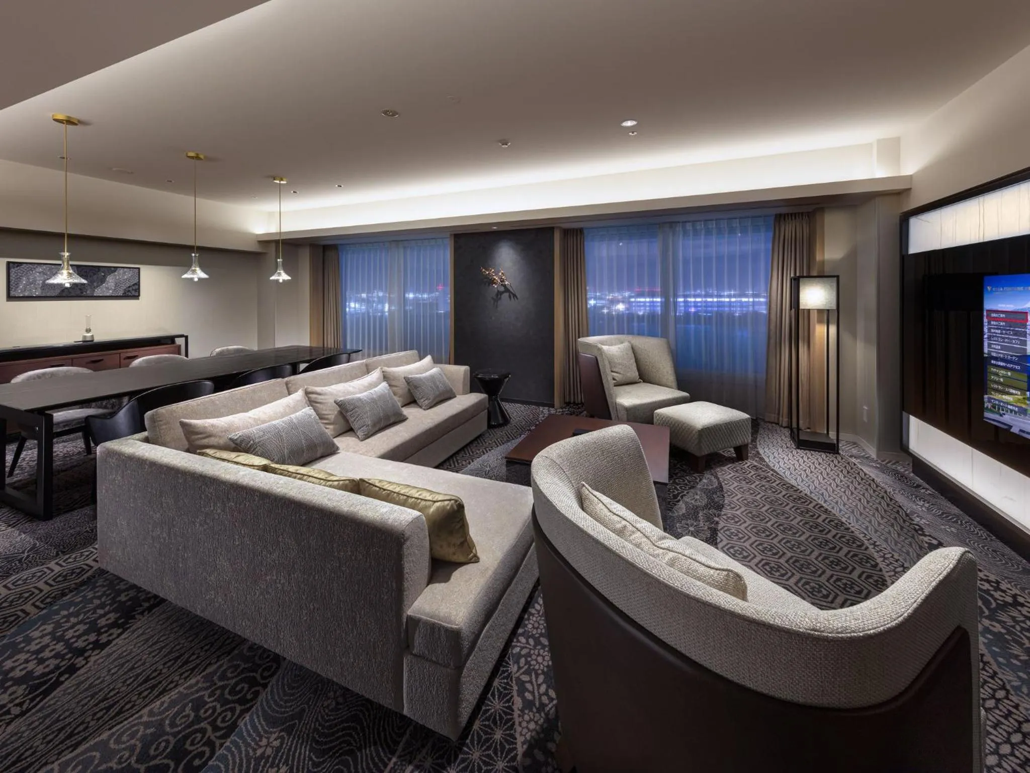 Living room in Villa Fontaine Premier Haneda Airport