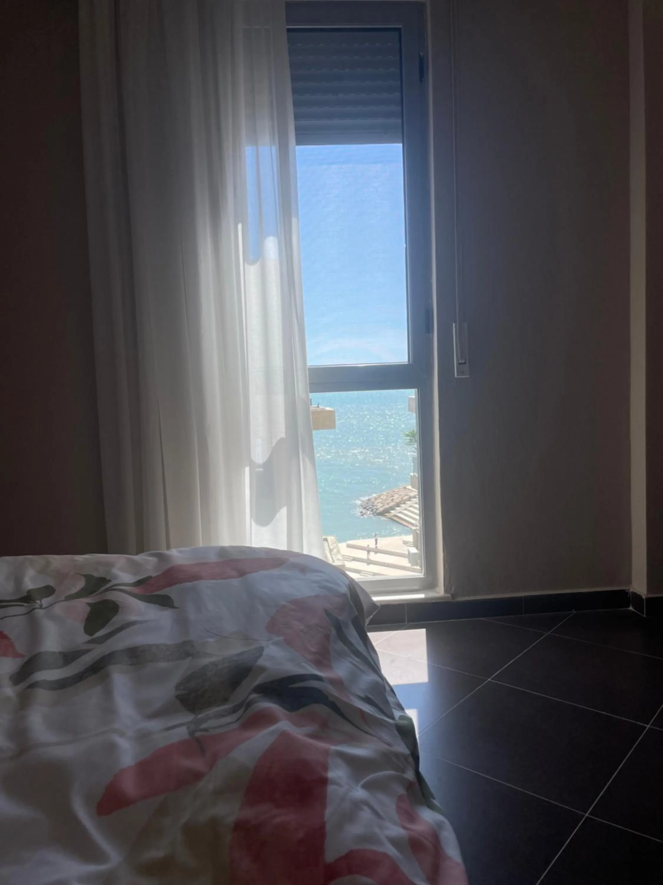 Bed in Hotel Nais Beach