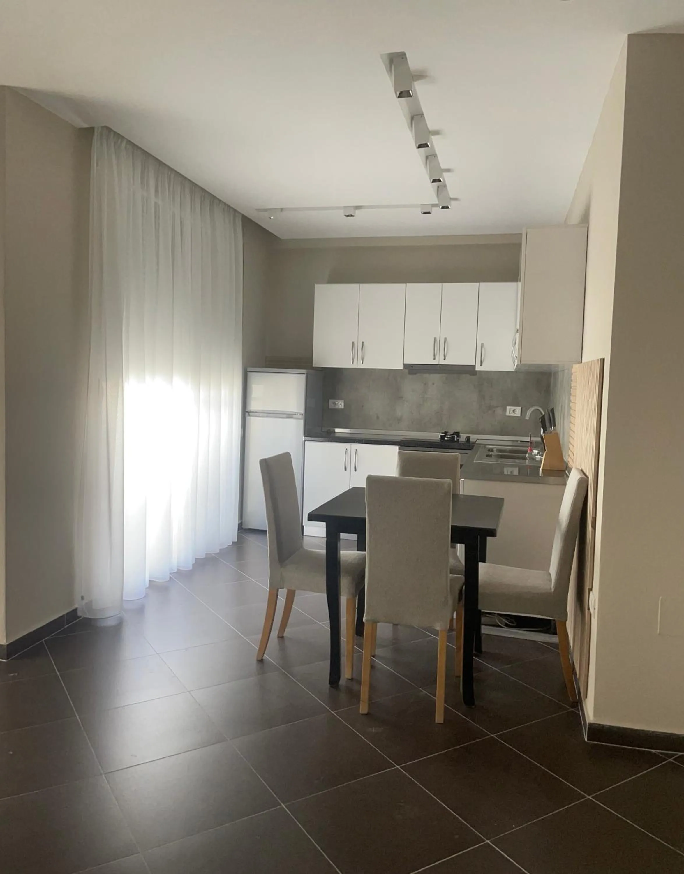 Kitchen or kitchenette in Hotel Nais Beach