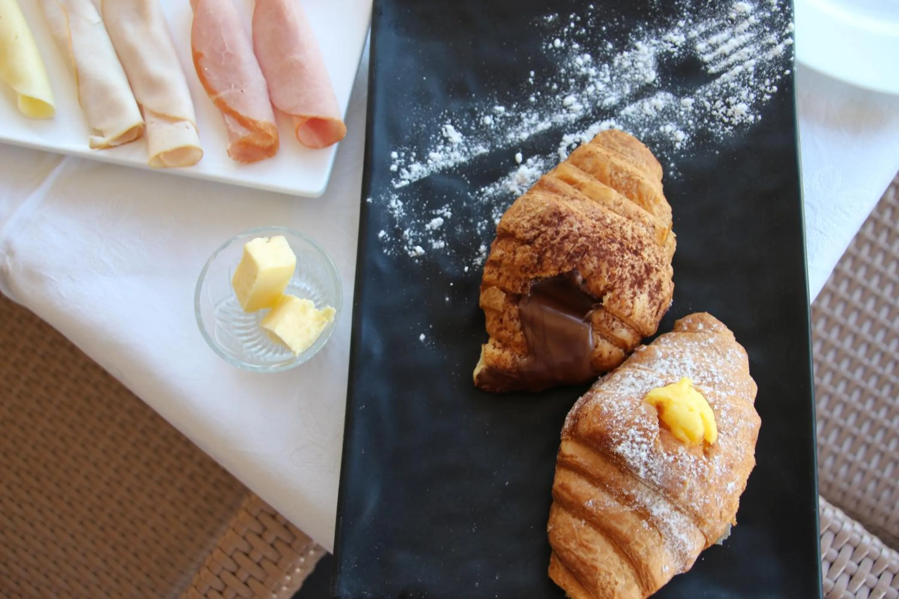 Continental breakfast in Hotel Nais Beach
