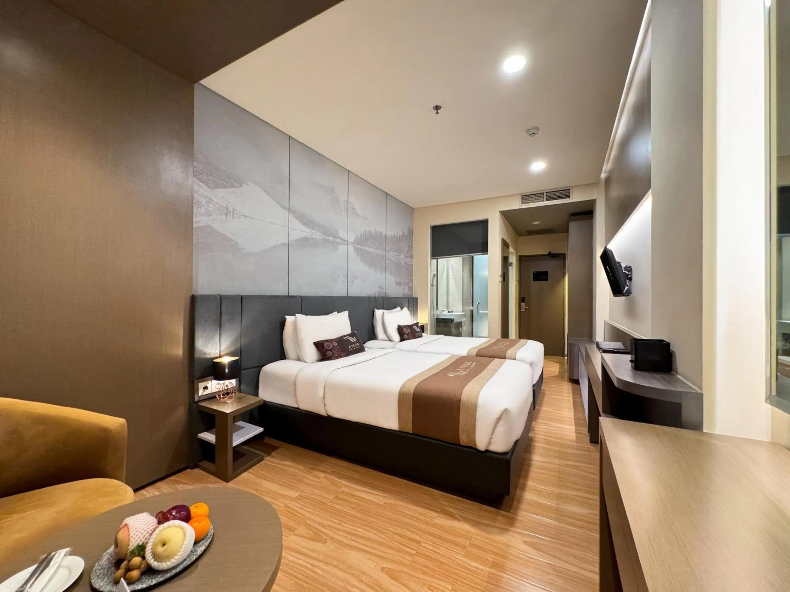 Bedroom, Bed in Aveon Hotel Yogyakarta by Daphna Management