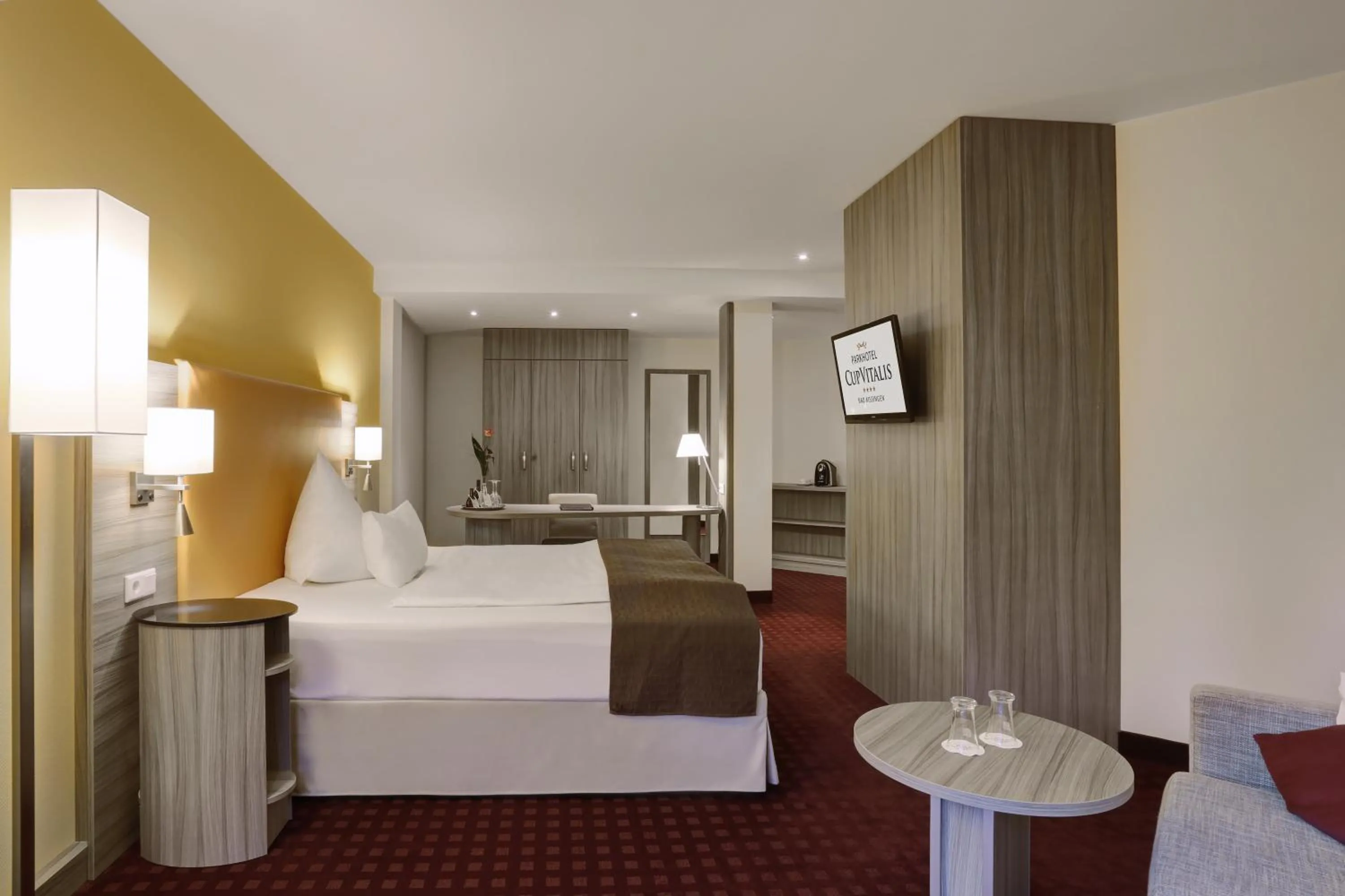 Bed in Parkhotel CUP VITALIS