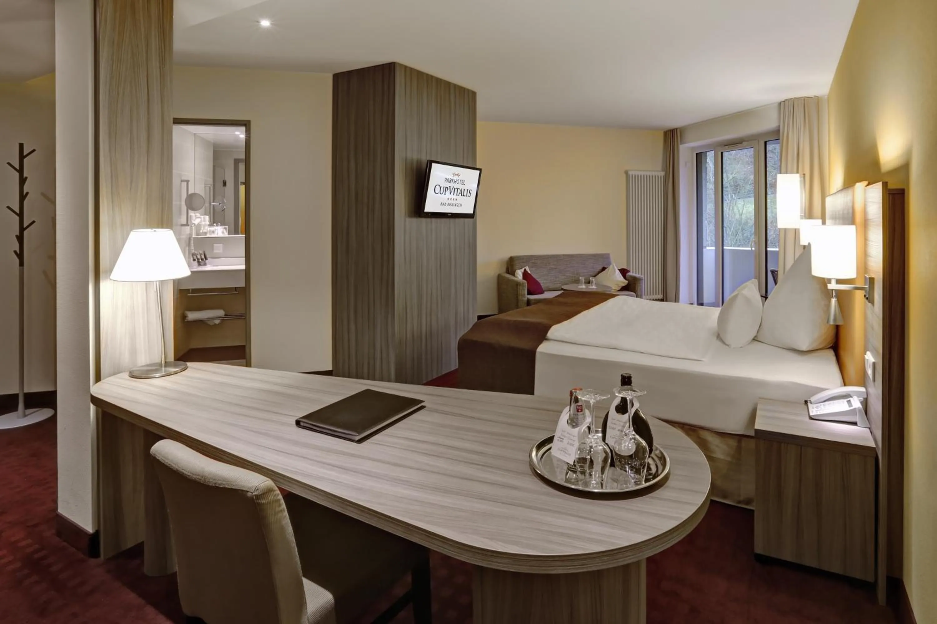 Bed in Parkhotel CUP VITALIS