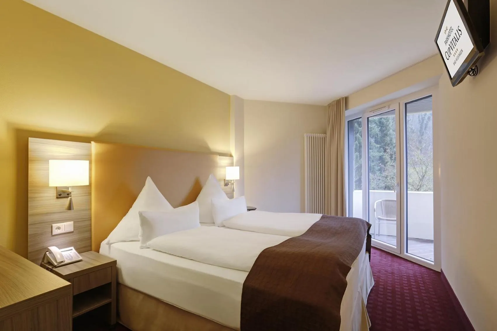 Bed in Parkhotel CUP VITALIS