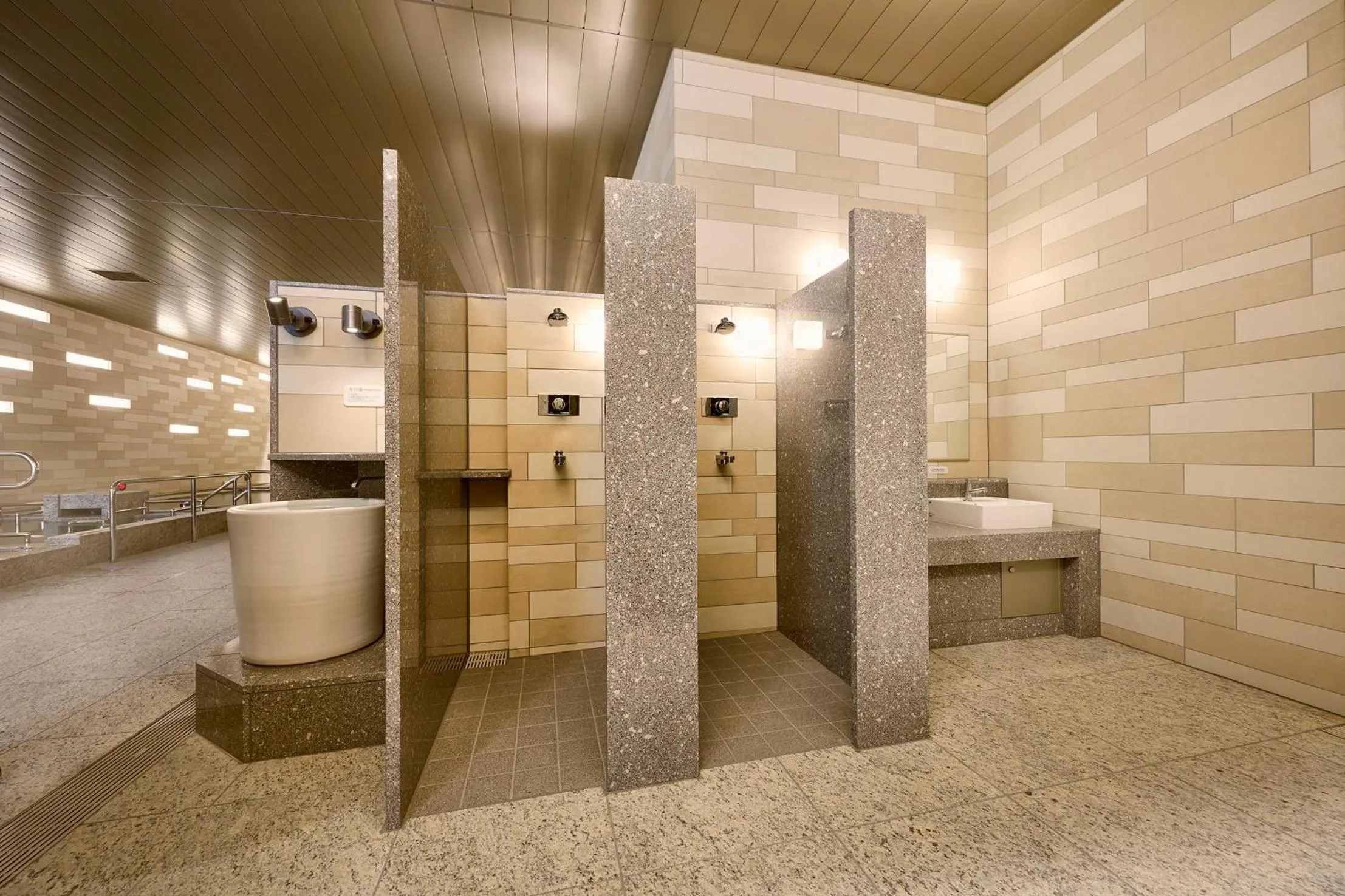 Hot Spring Bath in Villa Fontaine Grand Tokyo Ariake