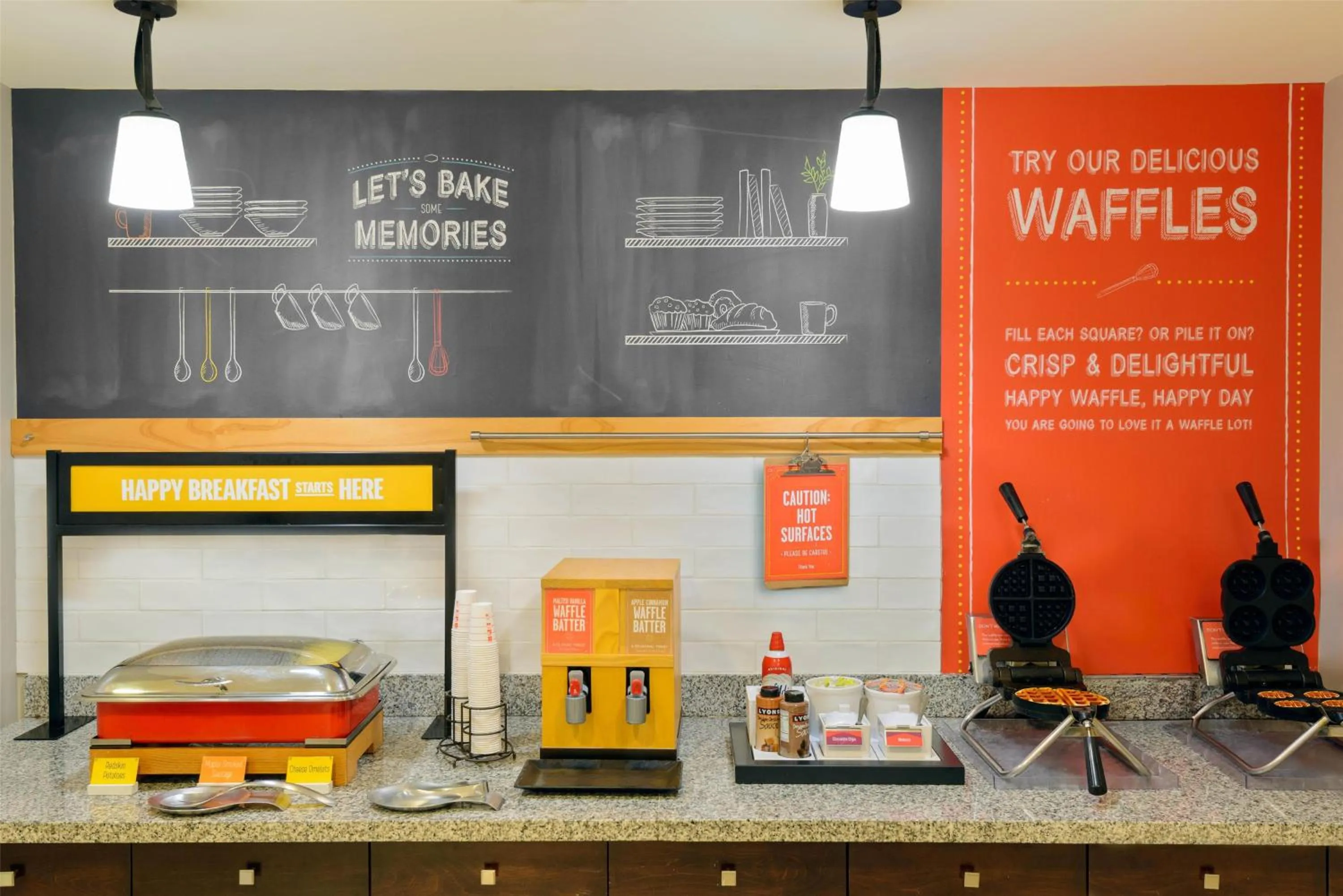 Breakfast in Hampton Inn & Suites Pensacola/Gulf Breeze