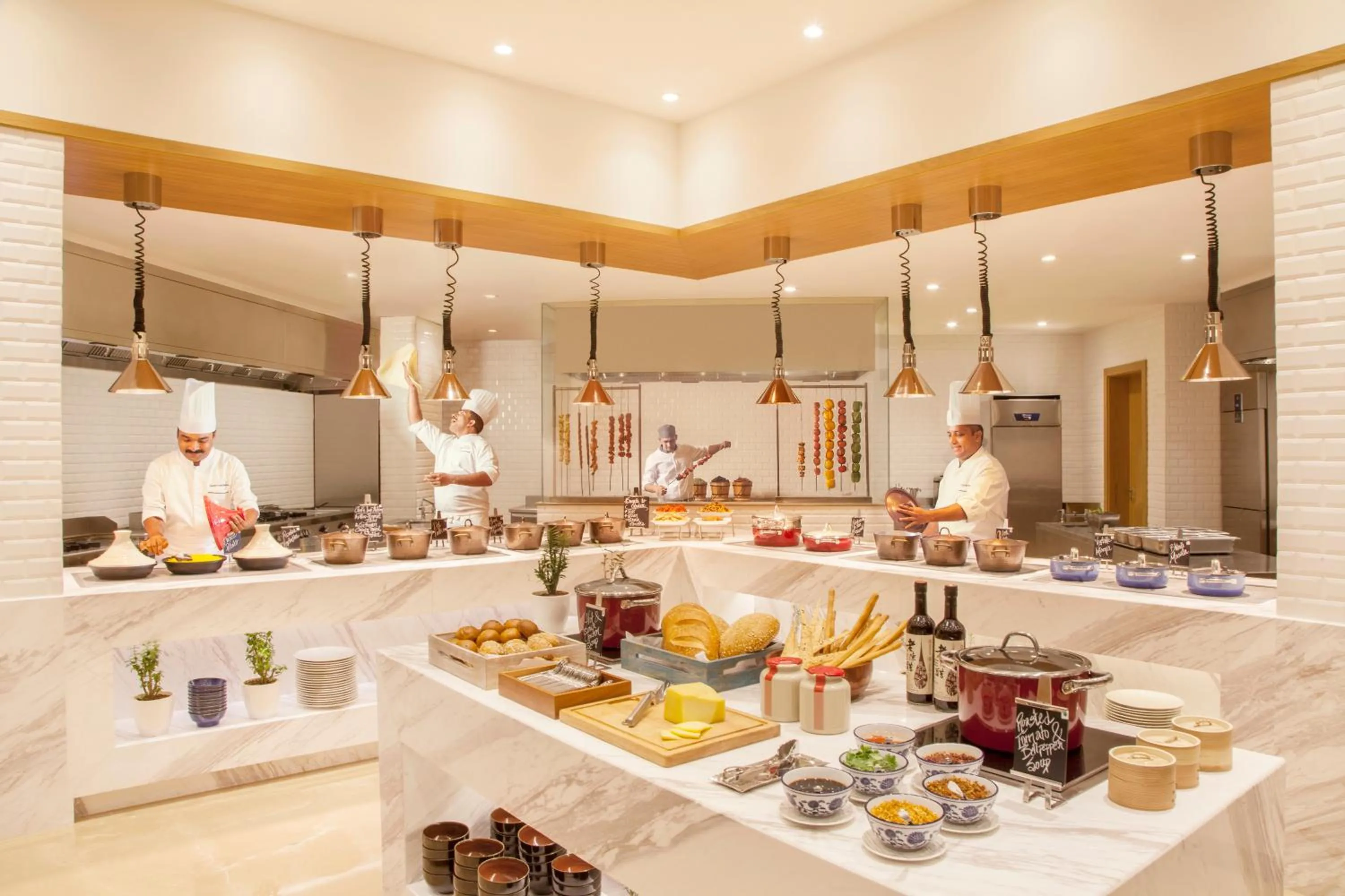 Staff in Hyatt Regency Thrissur