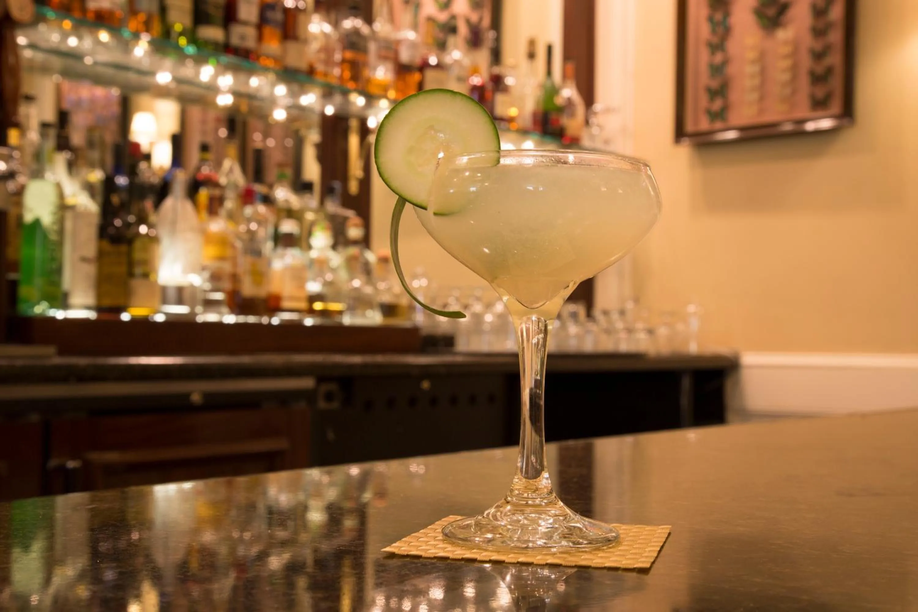 Alcoholic drinks in Hotel Majestic