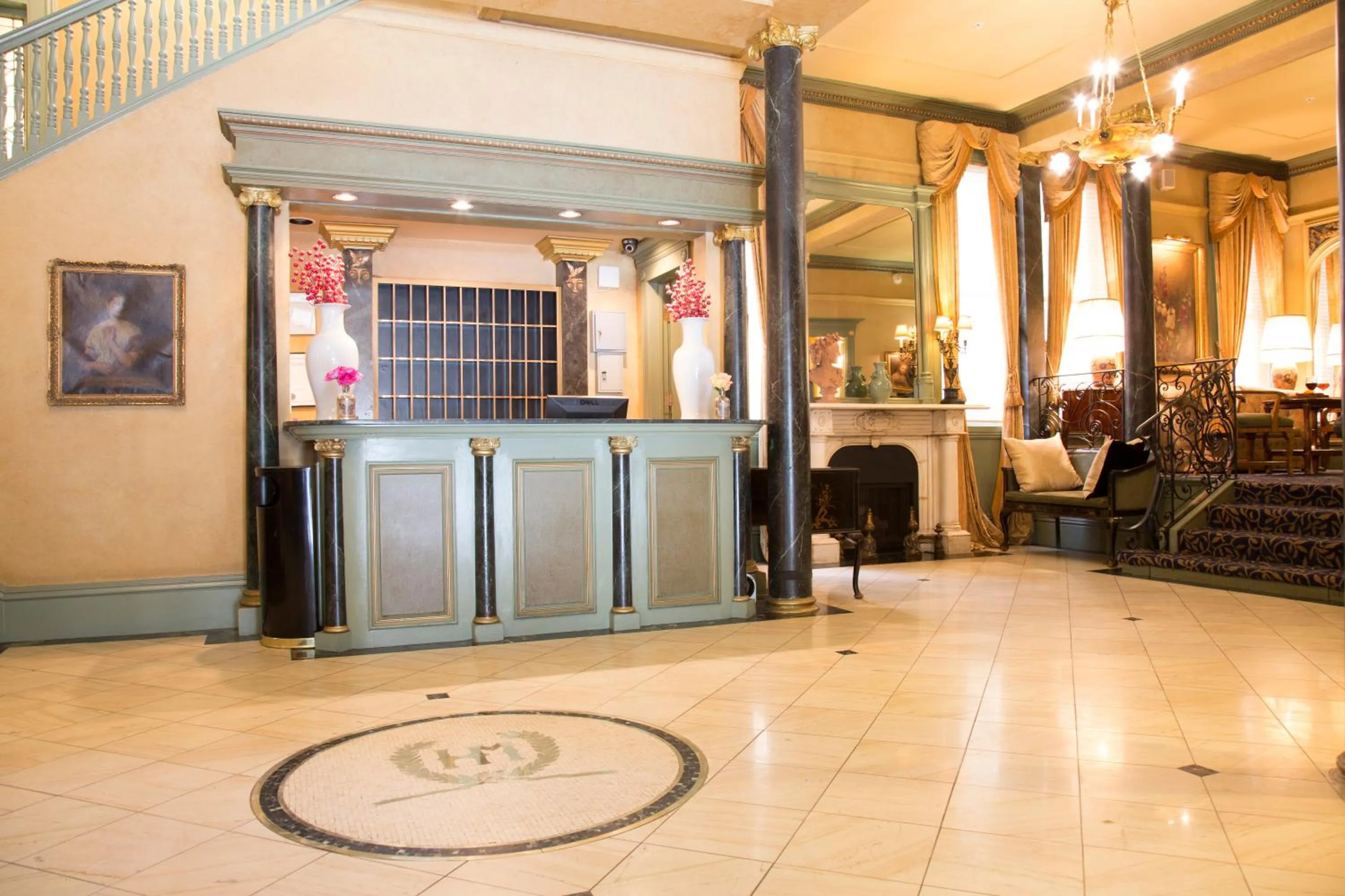 Lobby or reception in Hotel Majestic