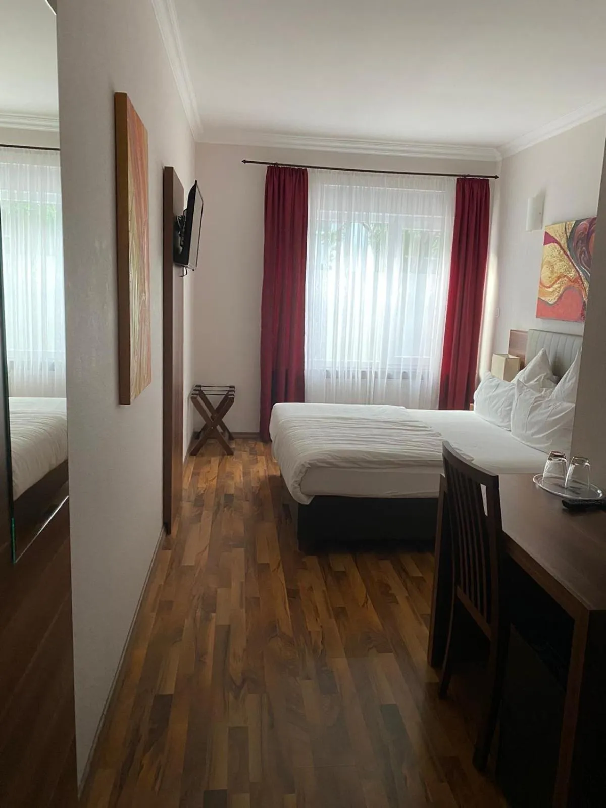 Bed in Hotel Isabella