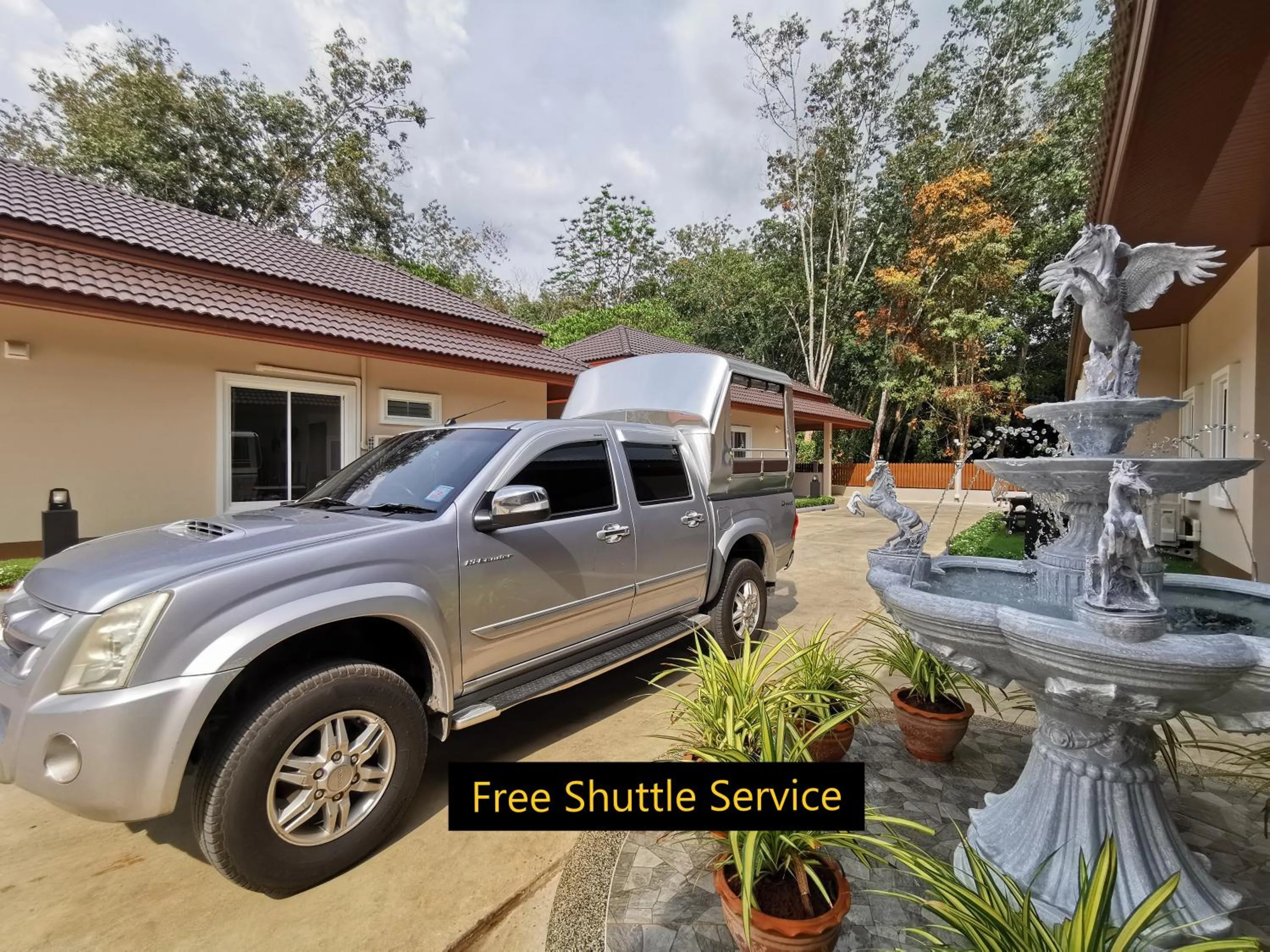 shuttle in The Apex private pool villa Krabi