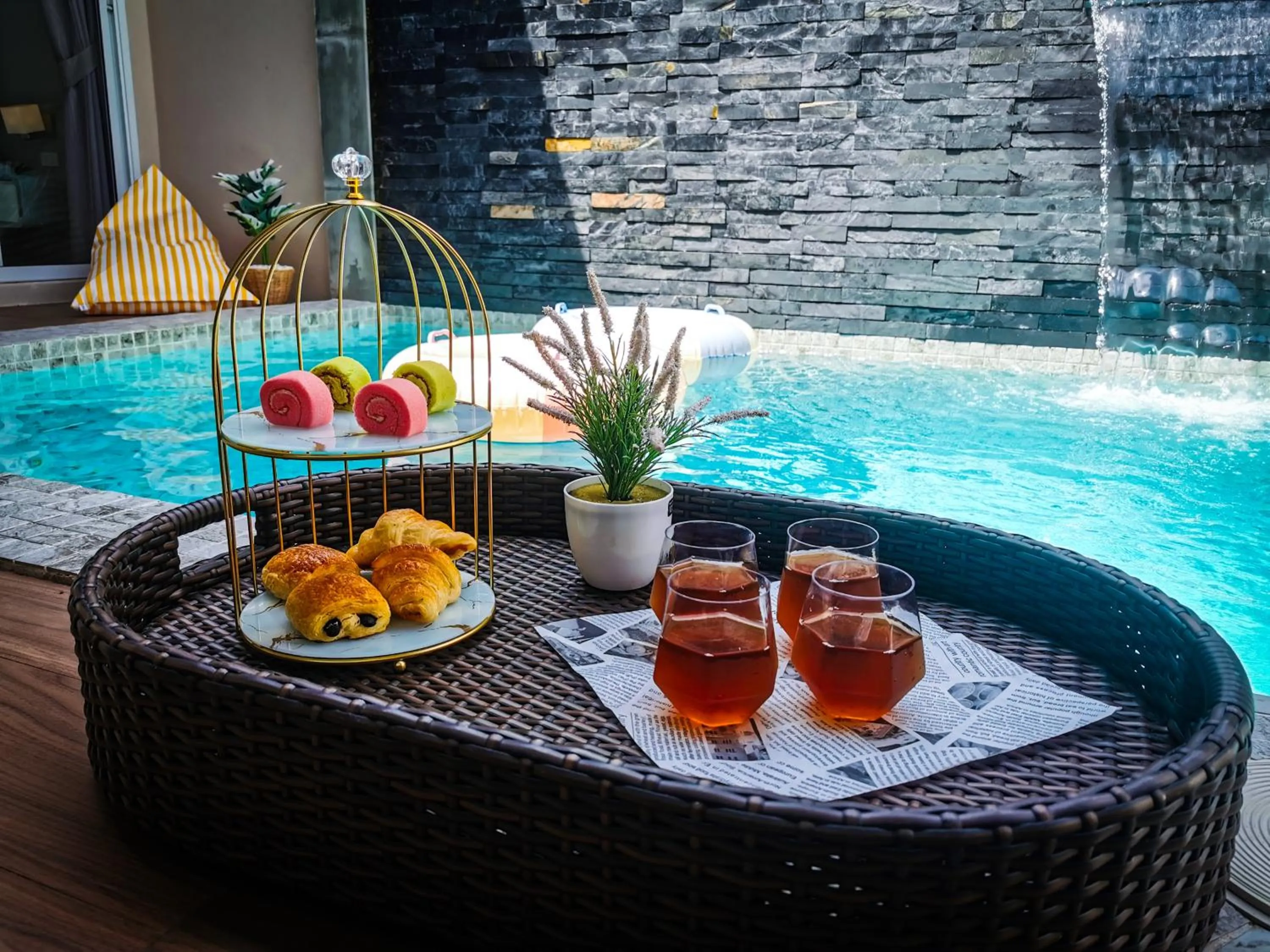 Food and drinks in The Apex private pool villa Krabi