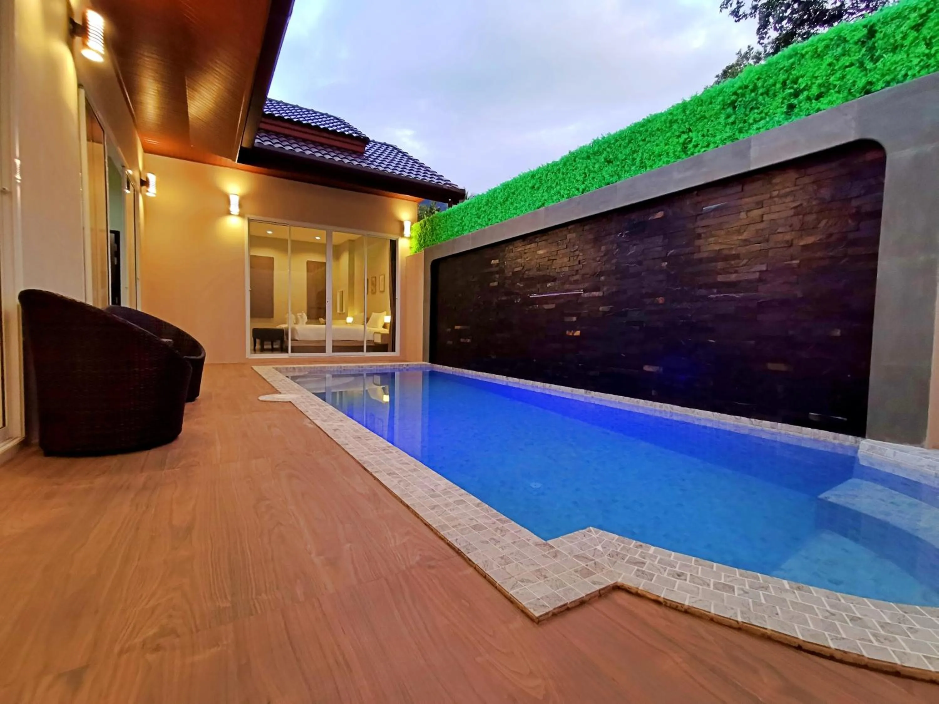 Swimming pool in The Apex private pool villa Krabi