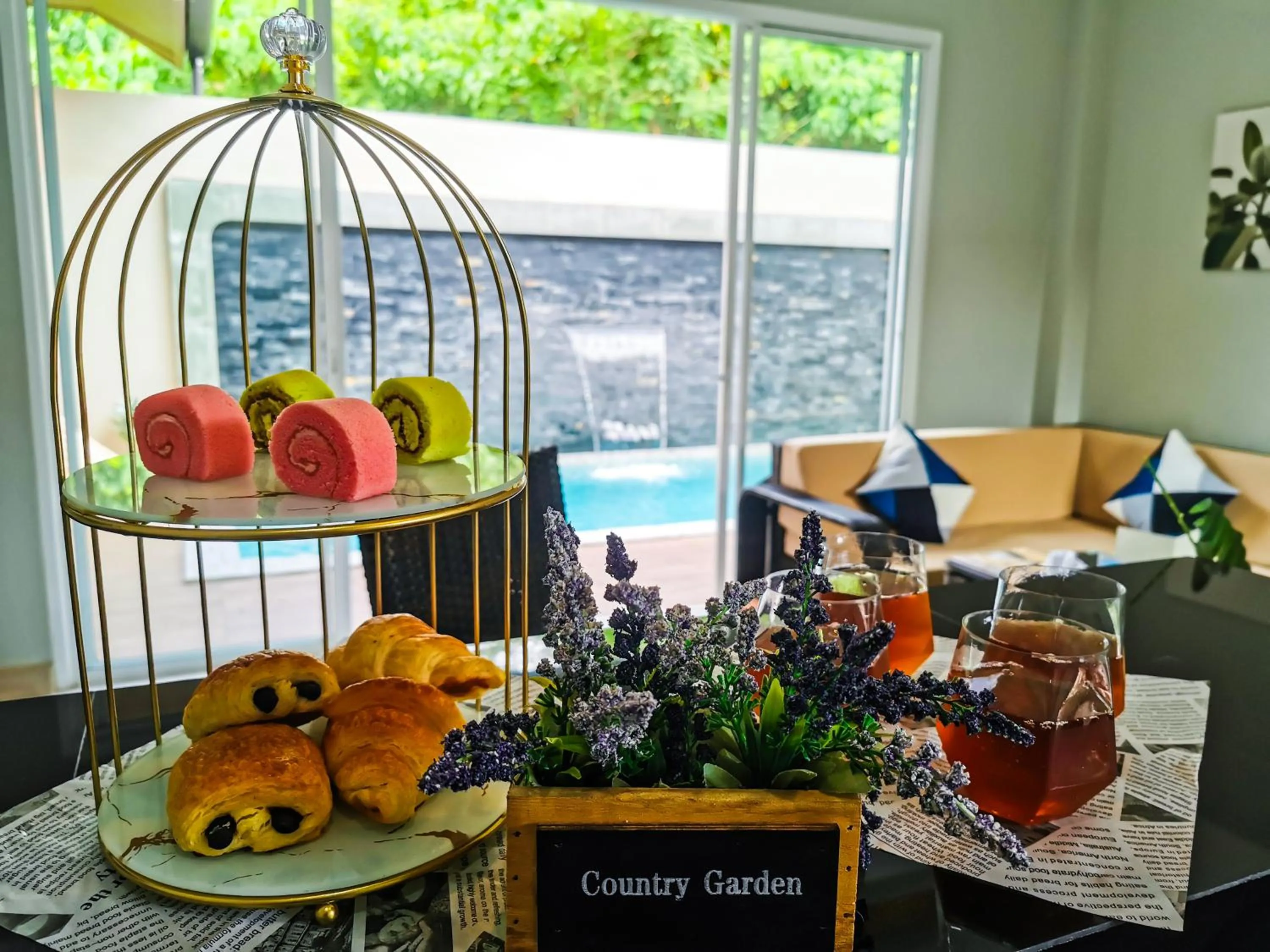 Food and drinks in The Apex private pool villa Krabi