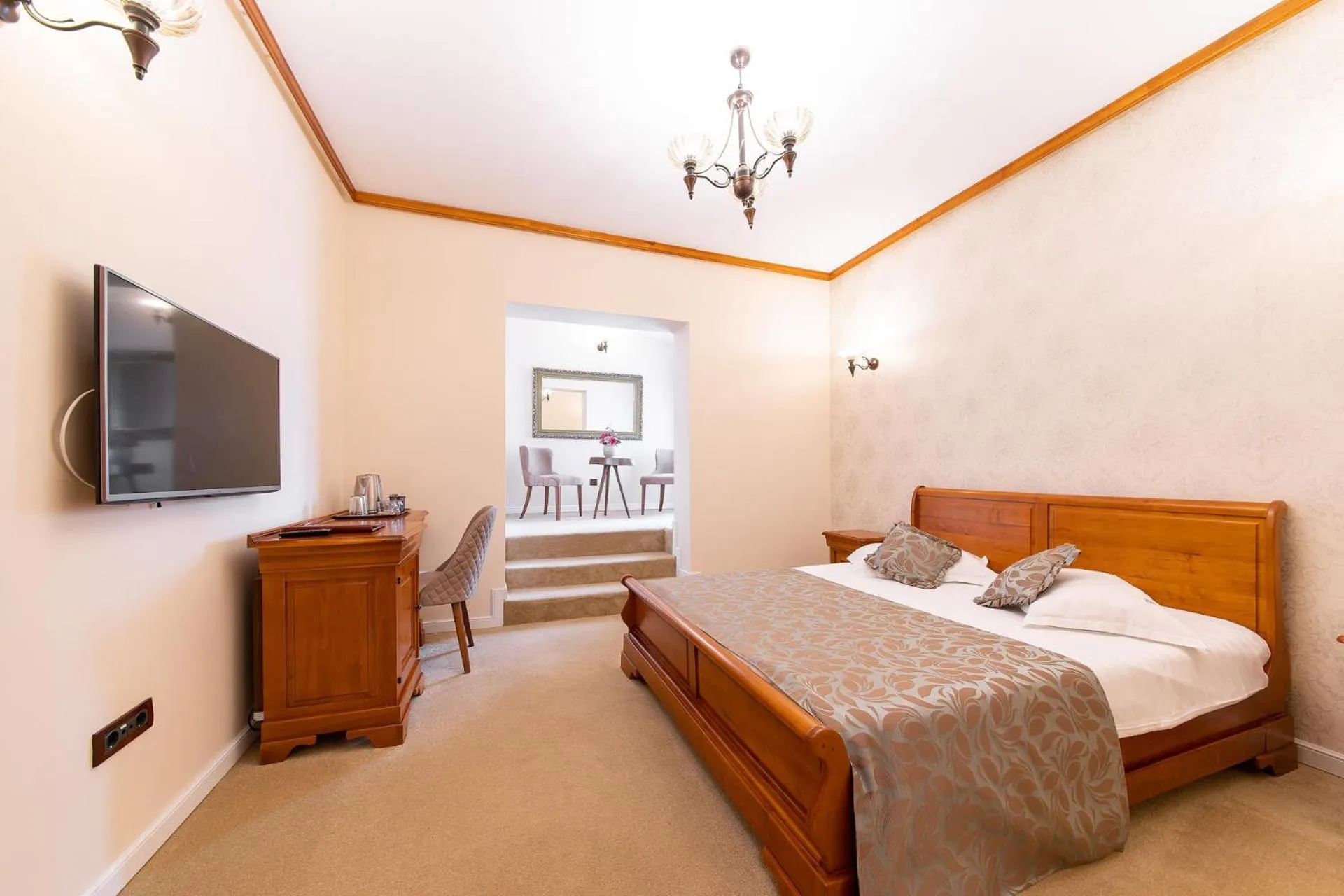 Bed in RED CONFORT HOTEL Boutique