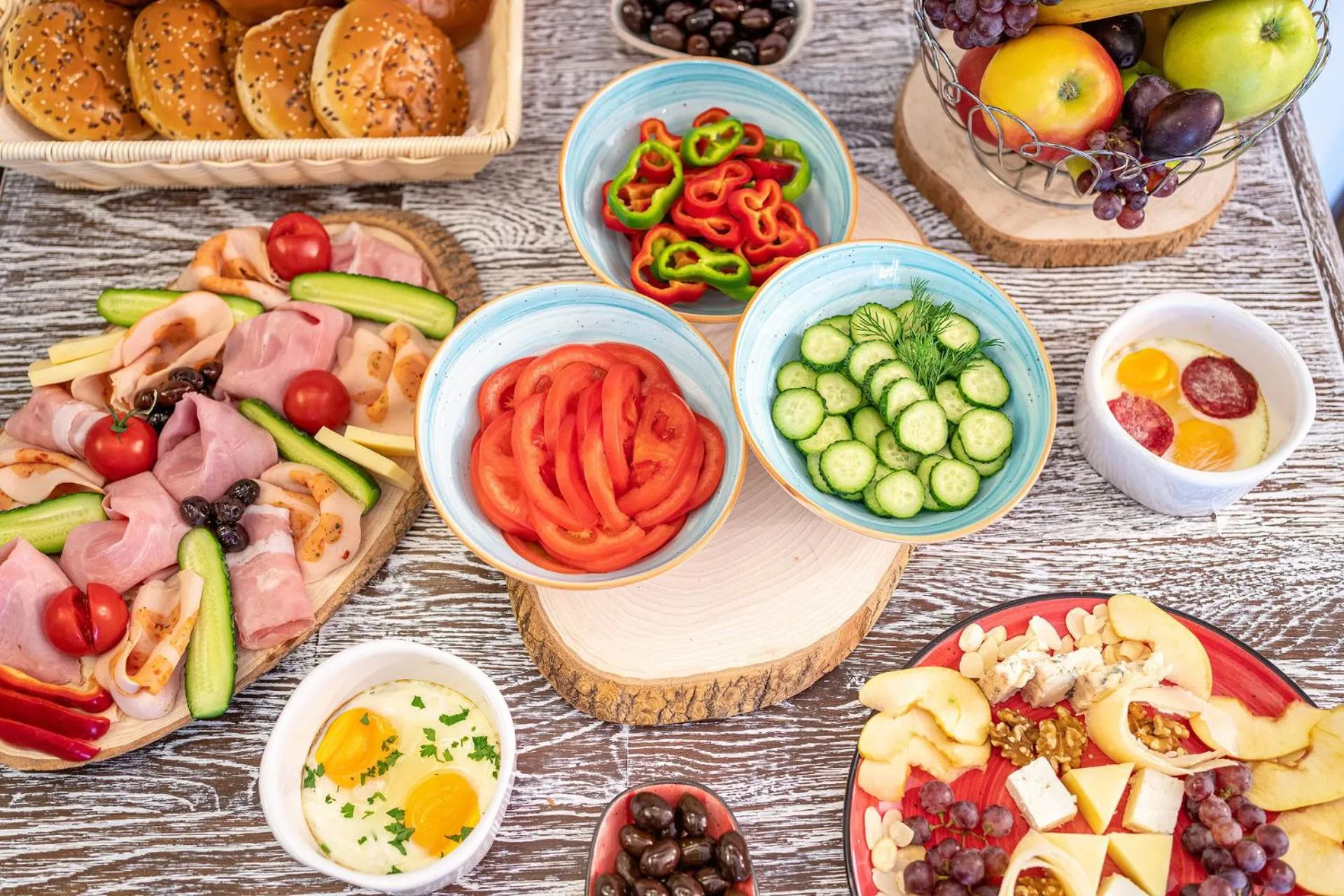 Breakfast in RED CONFORT HOTEL Boutique