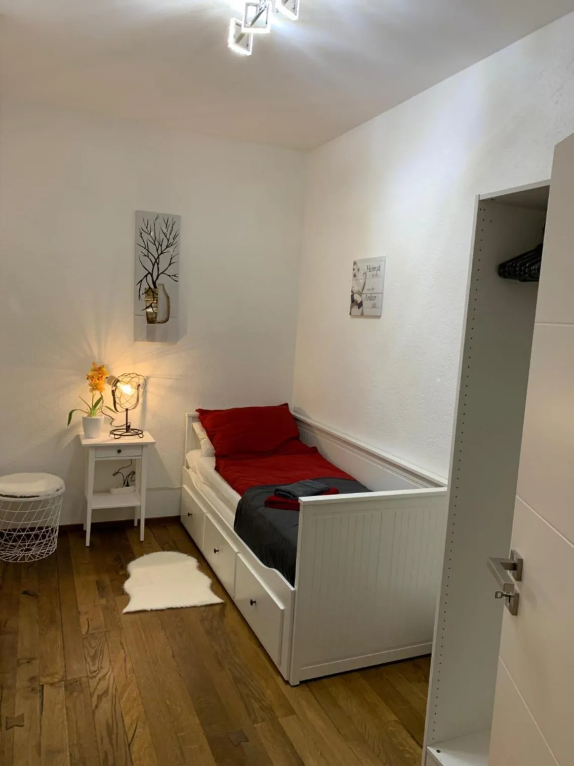 Bed in Wieko Ferienwohnungen - Luxus pur im Prinz von Preußen, Erdgeschoss