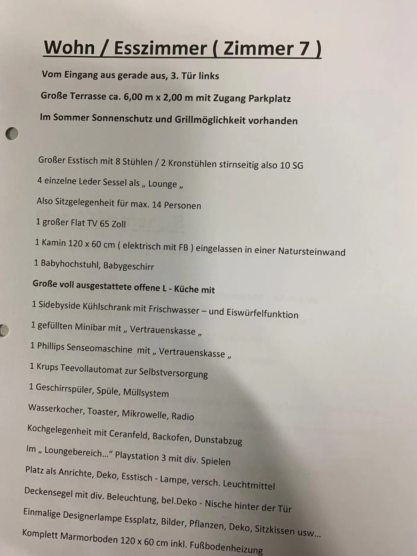 Wieko Ferienwohnungen - Luxus pur im Prinz von Preußen, Erdgeschoss