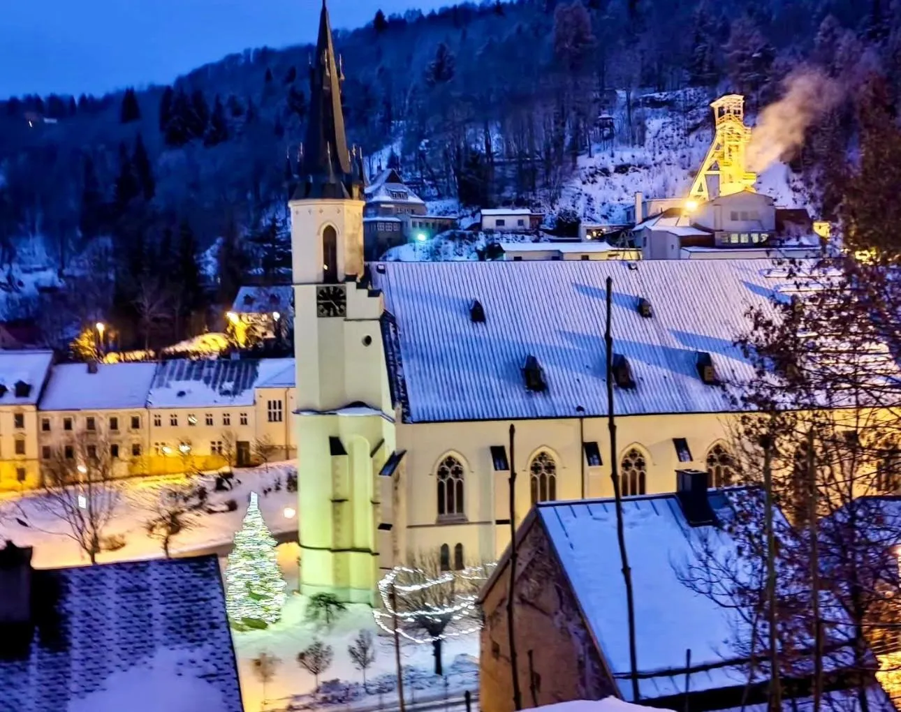 Winter in Vila Jáchymov