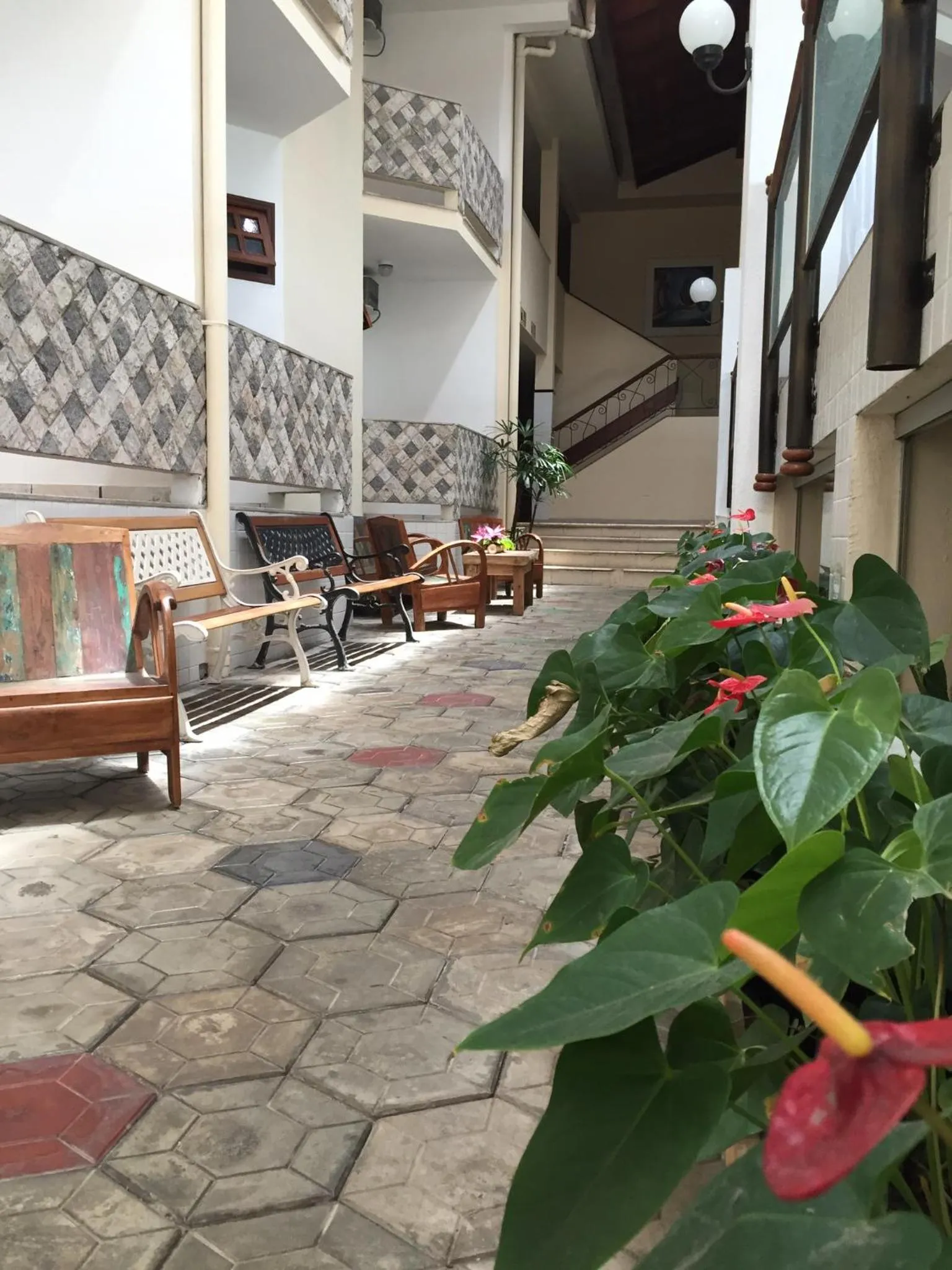 Lobby or reception in Eden Praia Hotel