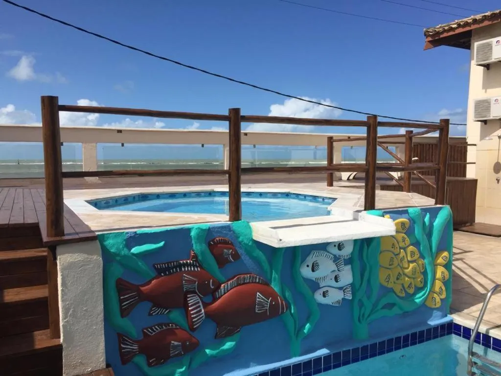 Pool view in Eden Praia Hotel