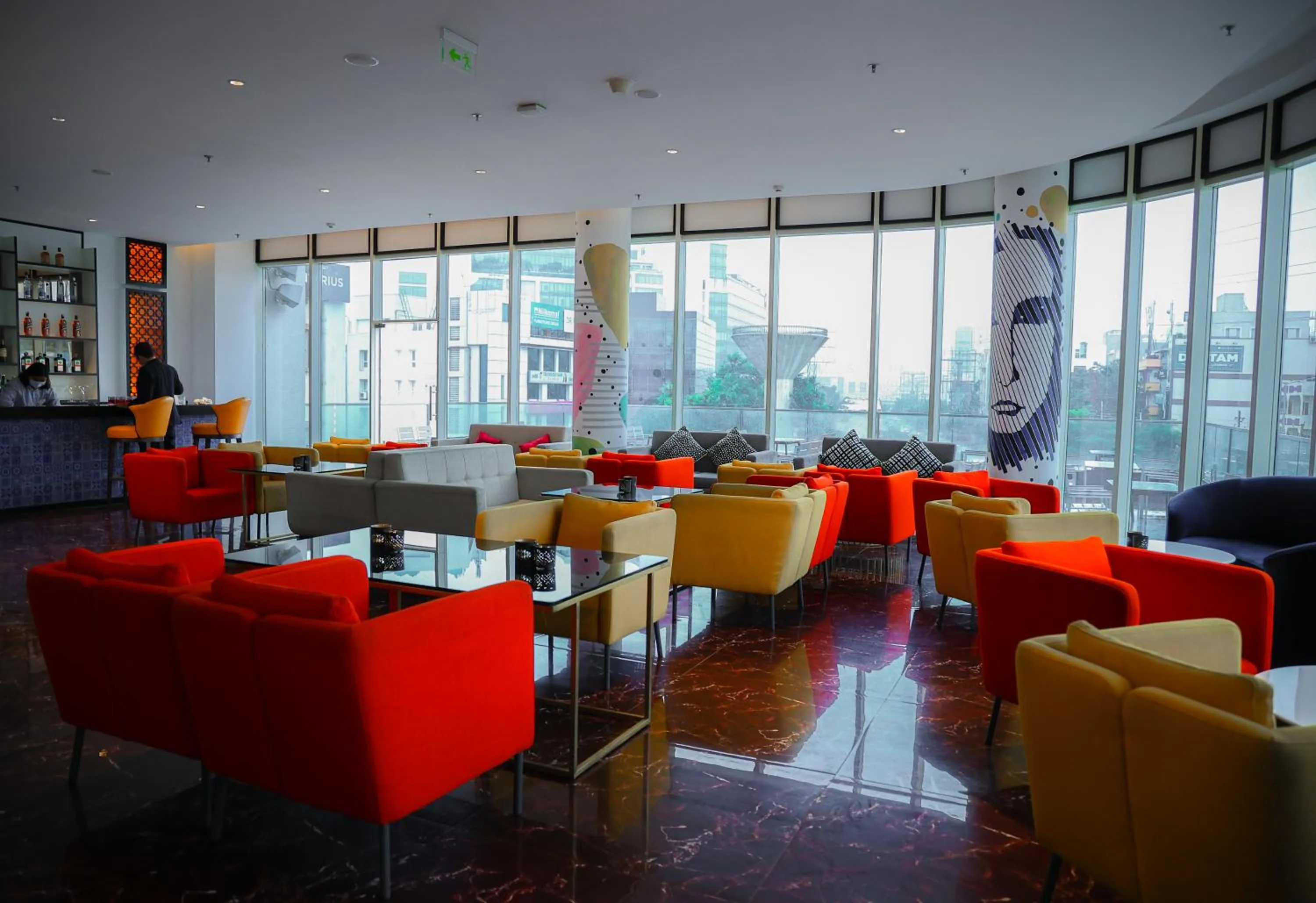 Restaurant/places to eat in Le Meridien Hyderabad