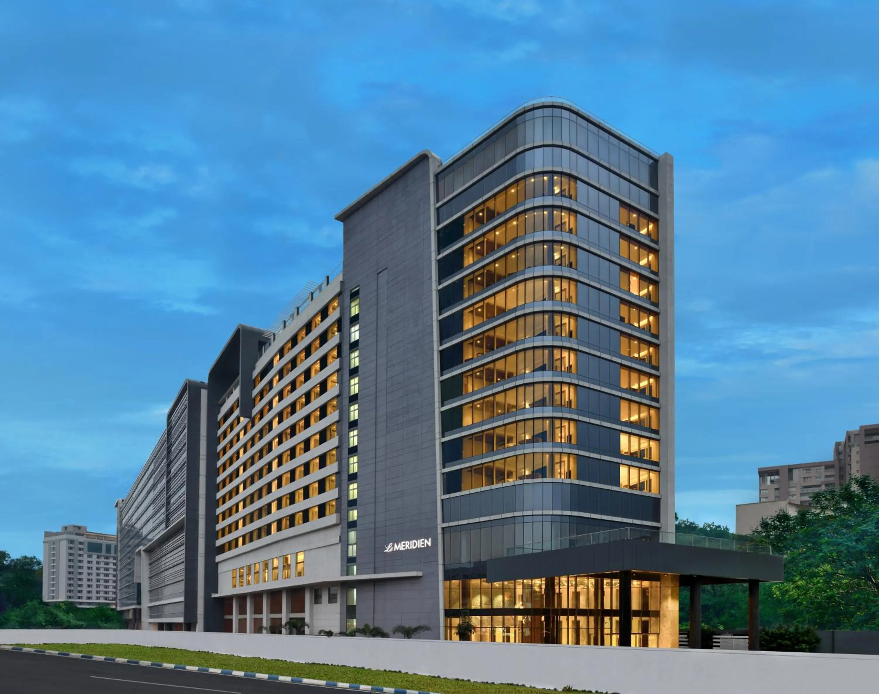 Property building in Le Meridien Hyderabad