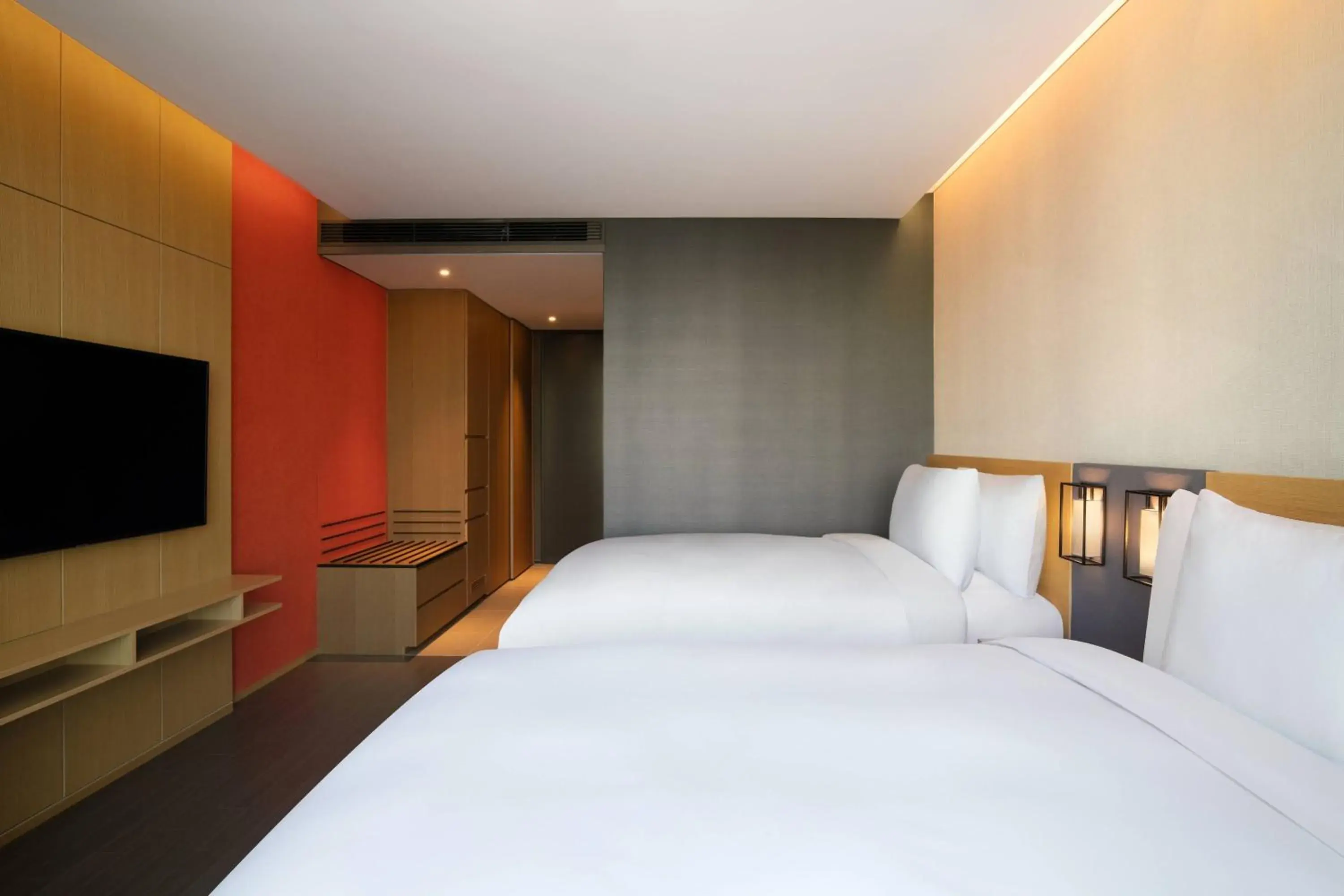 Comfortable, Guest room, 2 Double in Courtyard by Marriott Suwon Comfortable, Guest room, 2 Double in Courtyard by Marriott Suwon