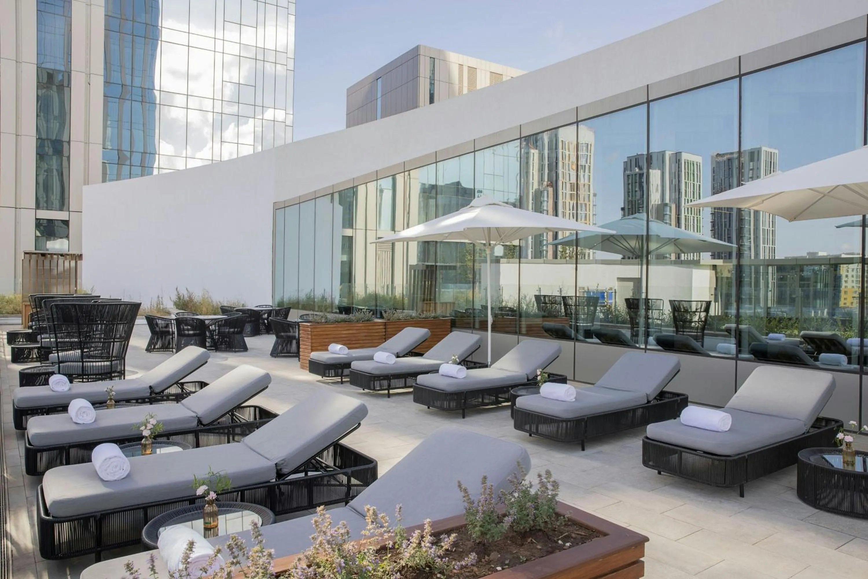Balcony/Terrace in Sheraton Astana Hotel