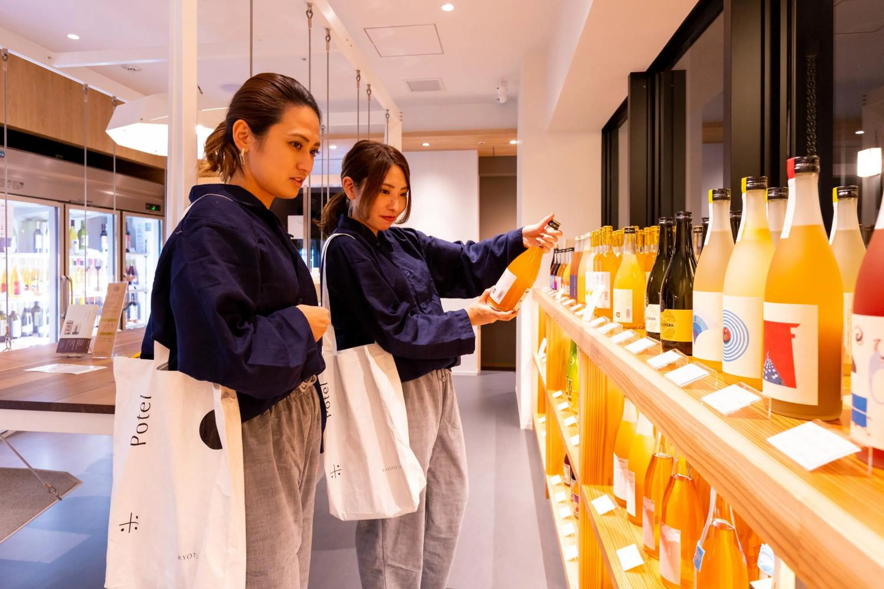Alcoholic drinks in Umekoji Potel KYOTO